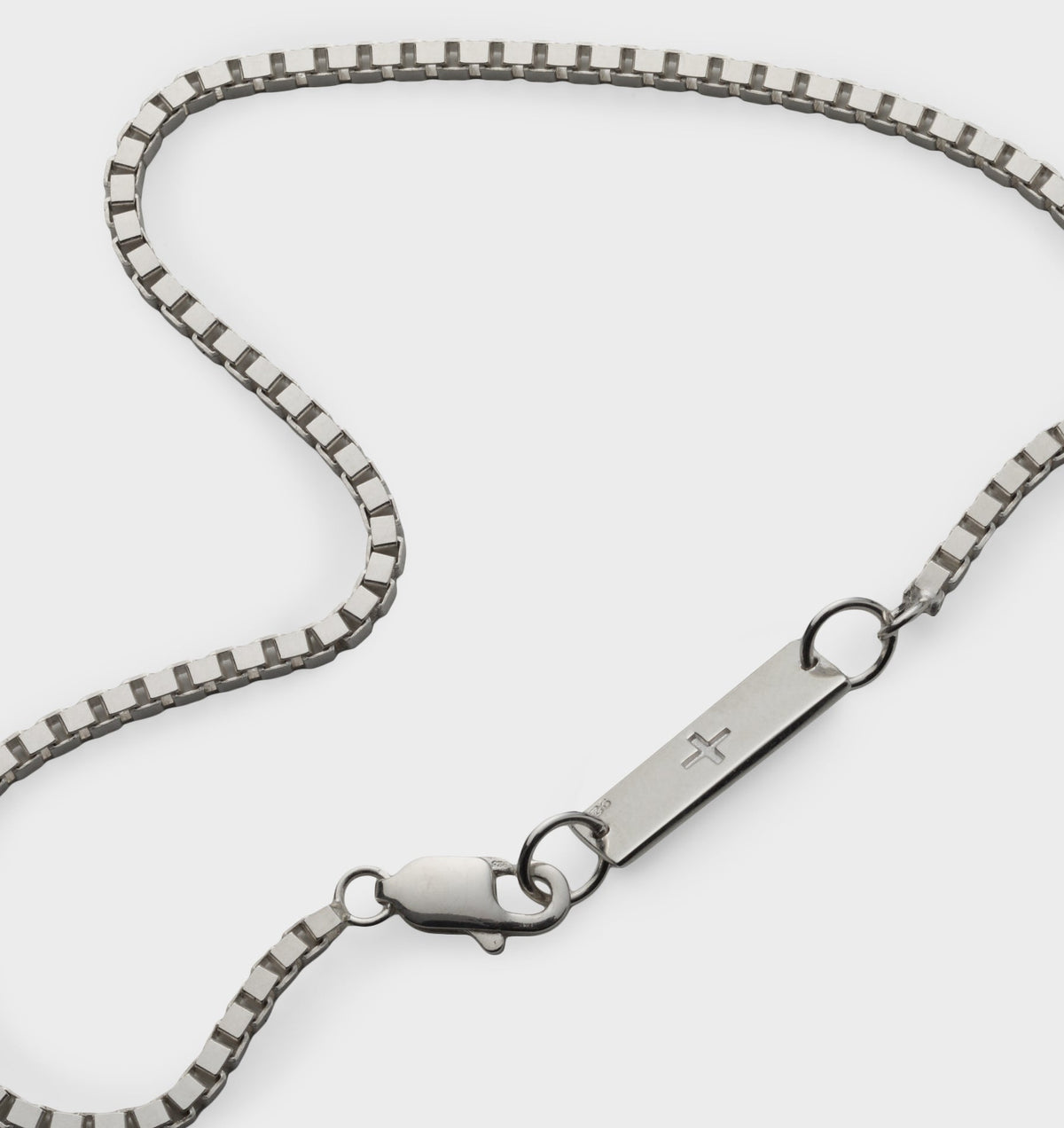 Cubed Linked Bracelet - Silver