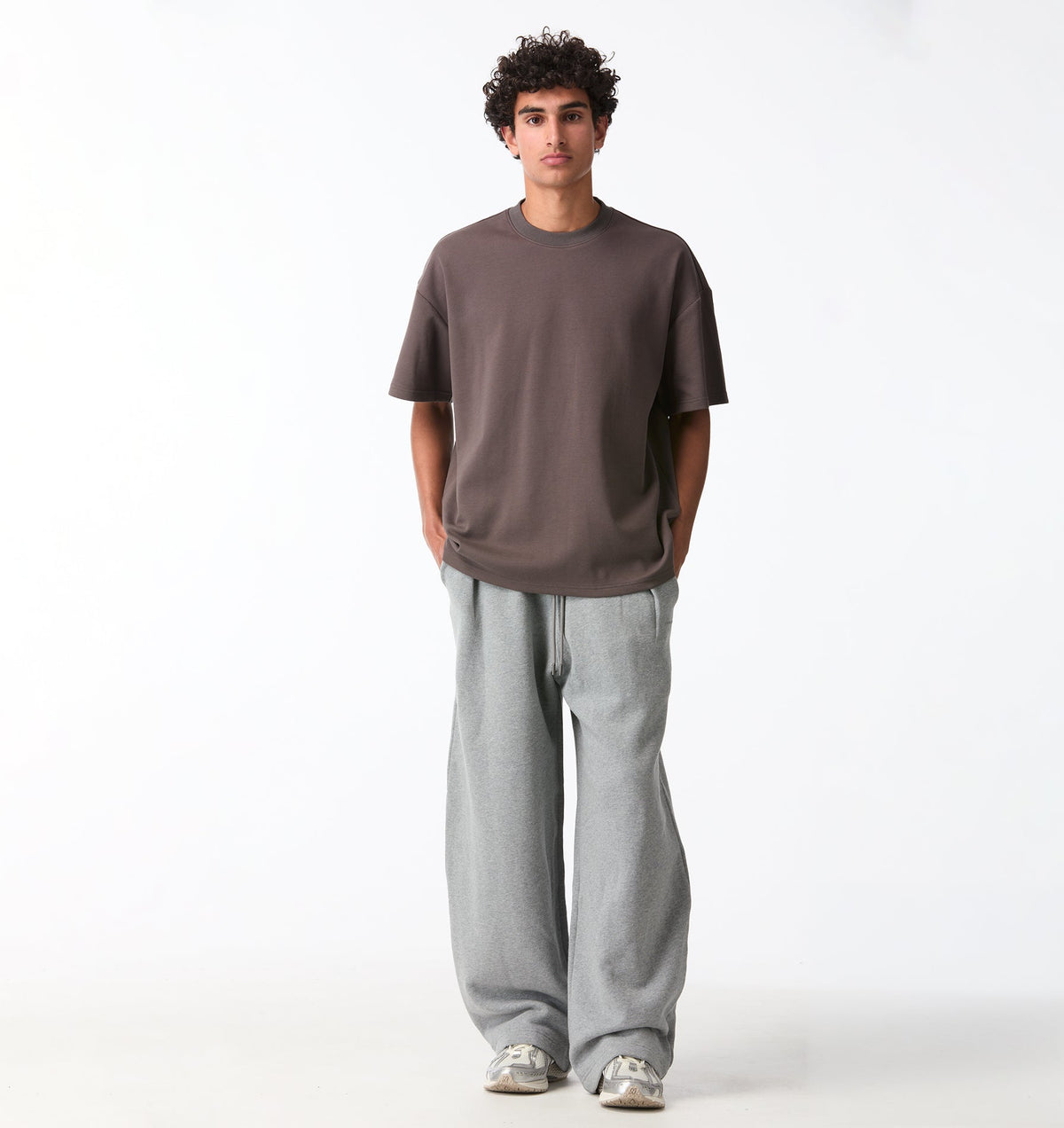 Balloon Trackie - Grey Marle
