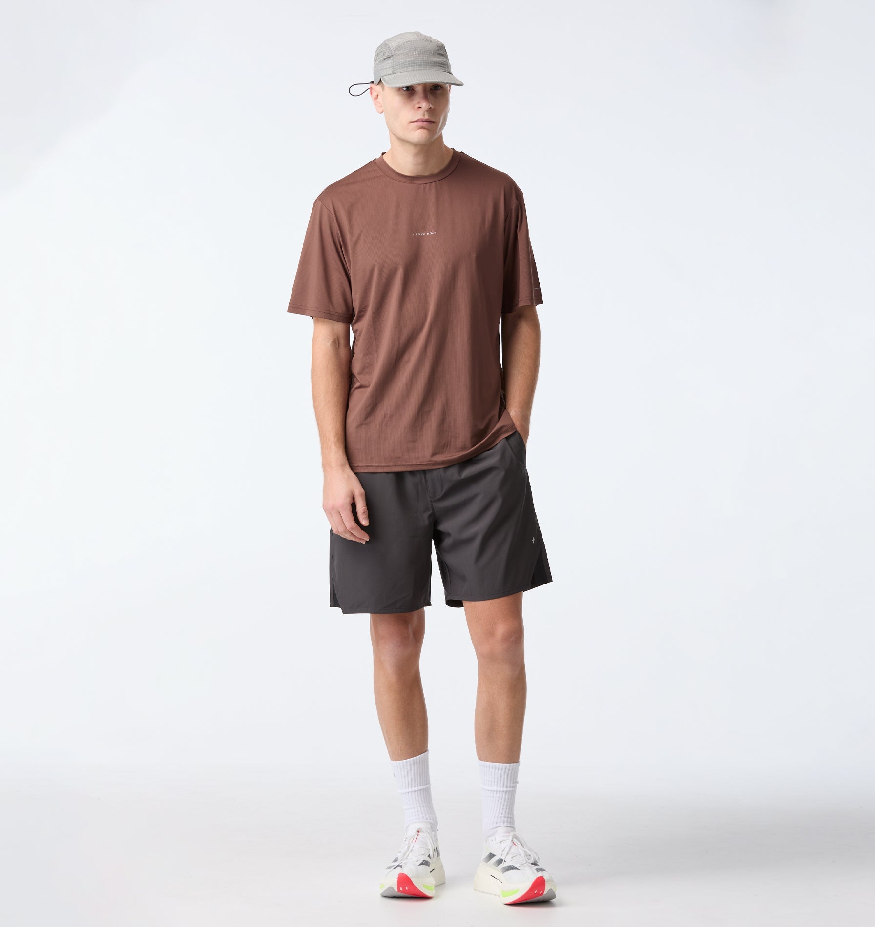 Active Classic Tee - Chestnut