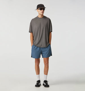 Active 5 Inch Short - Smokey Blue