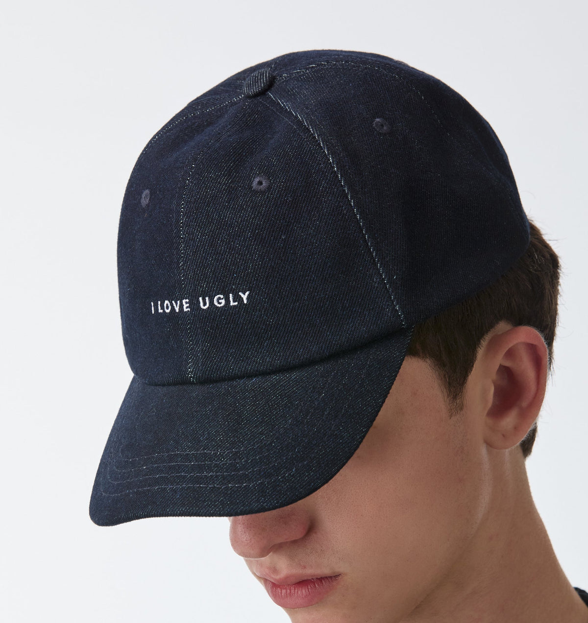 ILU Logo Cap - Raw Indigo