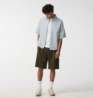 Alby Pleated Short - Army Green