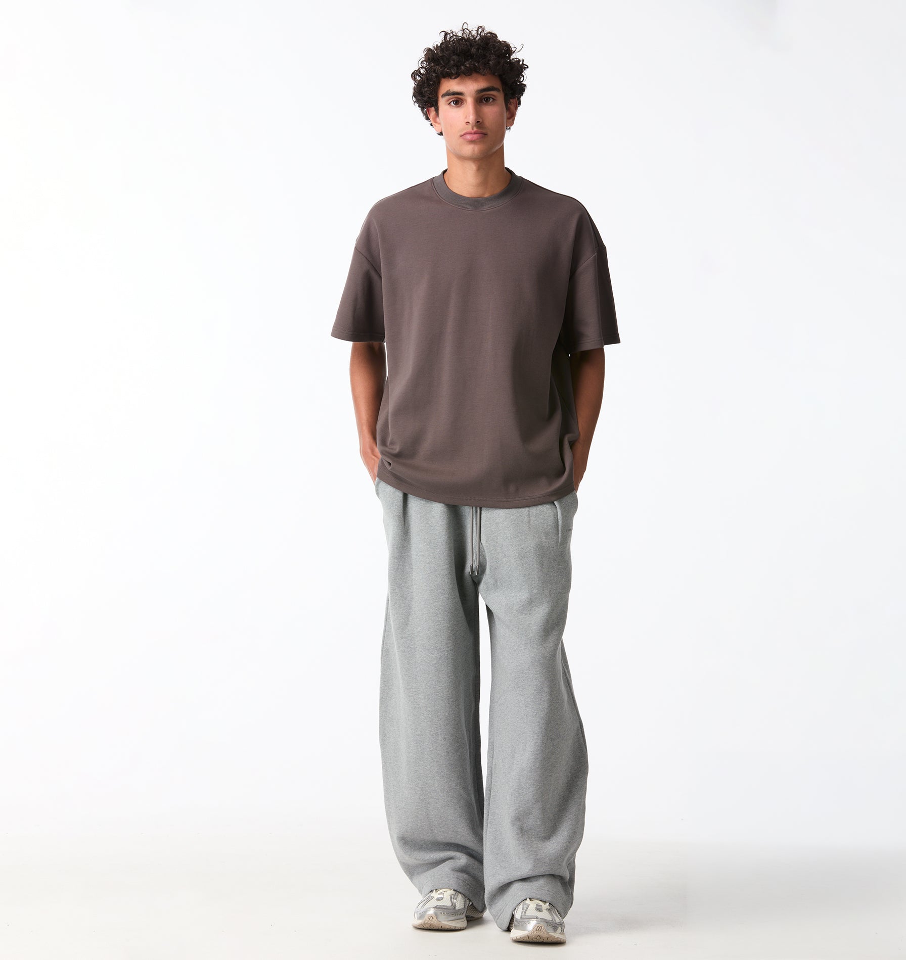 Balloon Trackie - Grey Marle