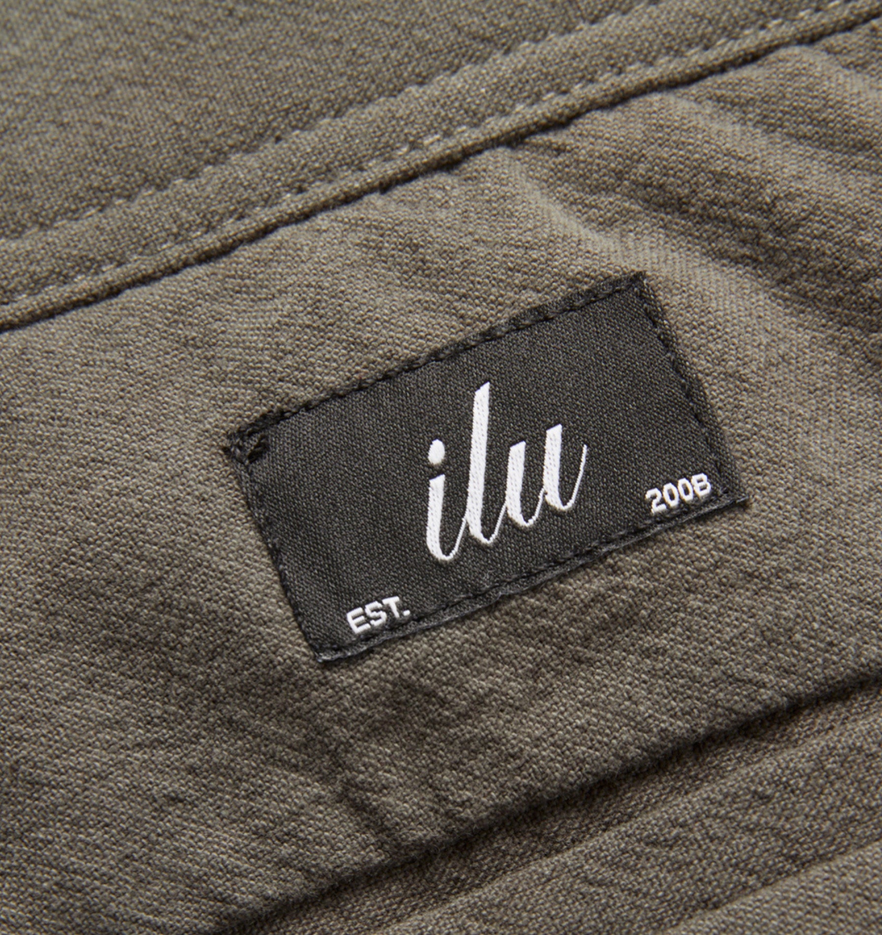 Linen Slim Kobe Pant - Dark Green