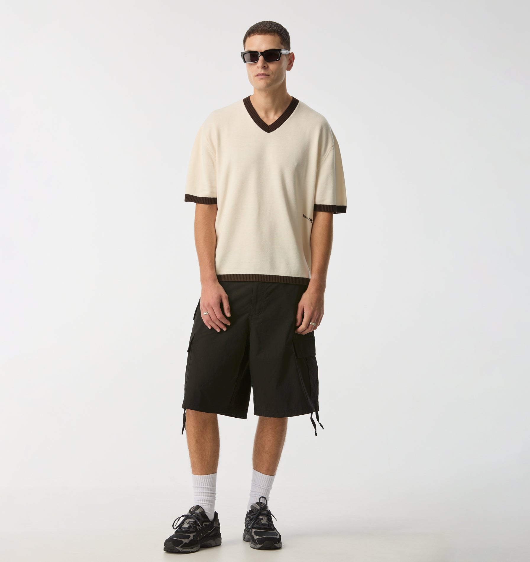 Knit SS Tee - Off White