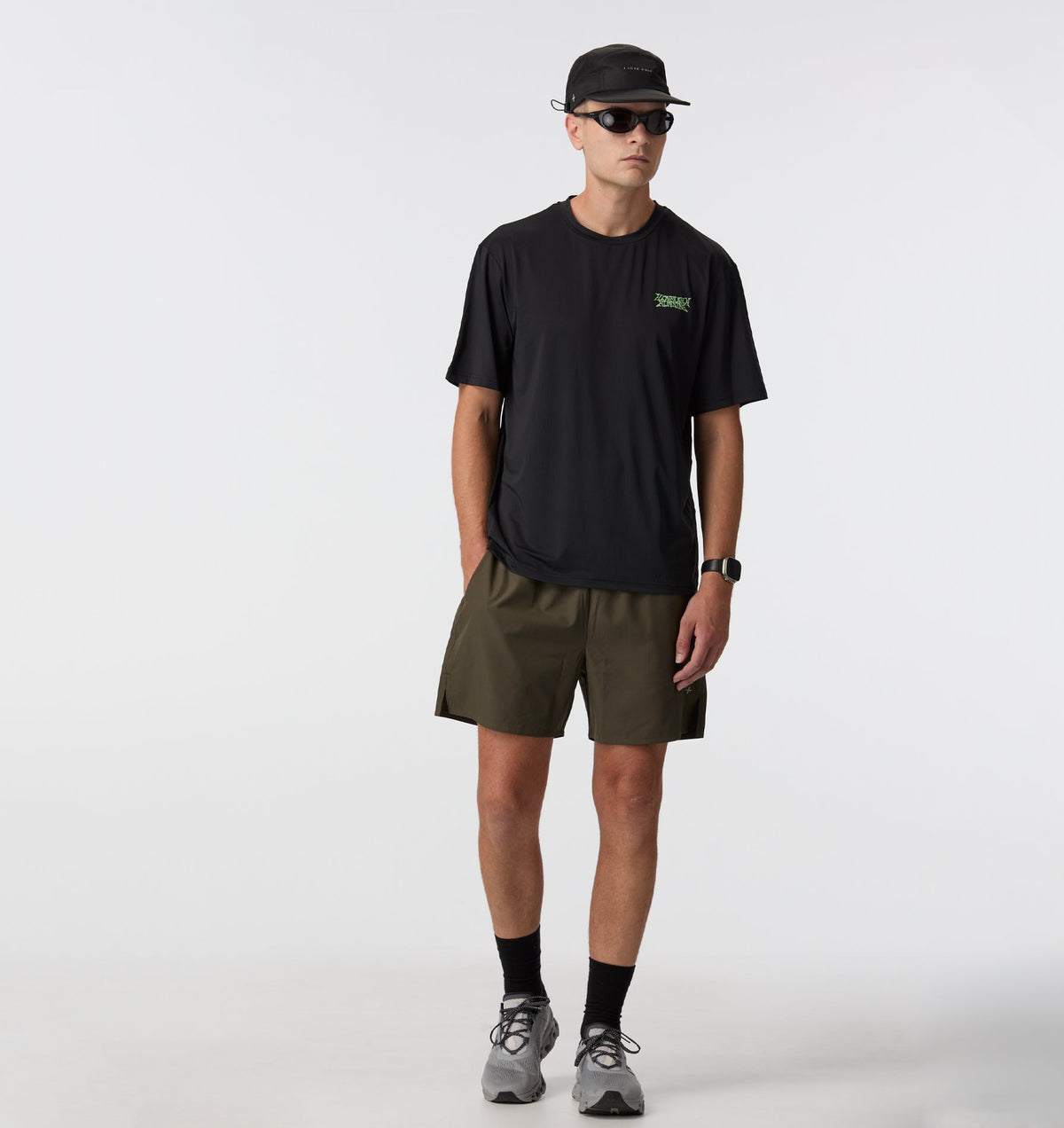 Active 5 Inch Core Short - Khaki
