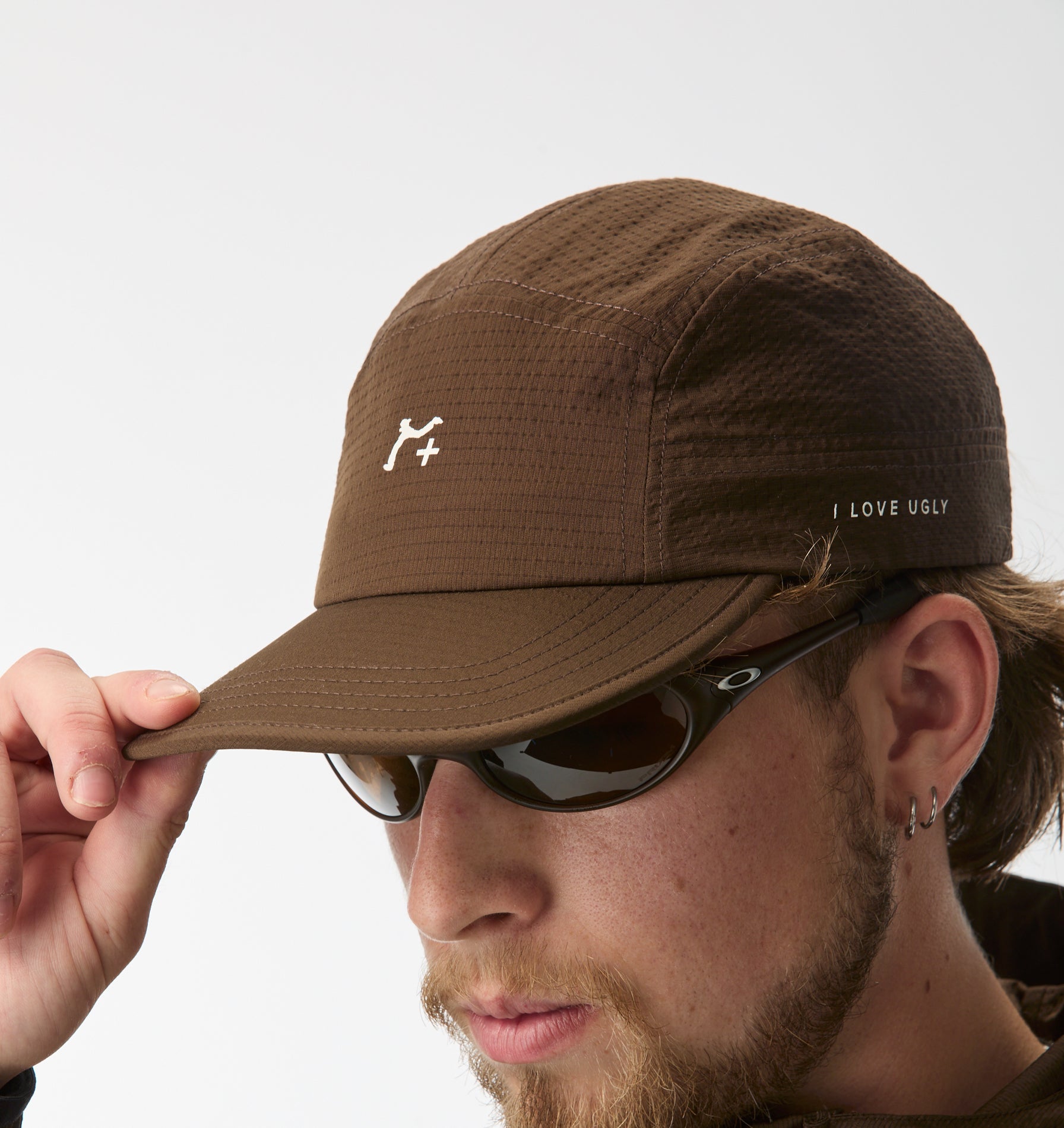 GR X ILU Active 5 Panel Cap - Brown