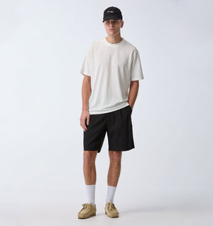 Quincy Pleated Short - Black