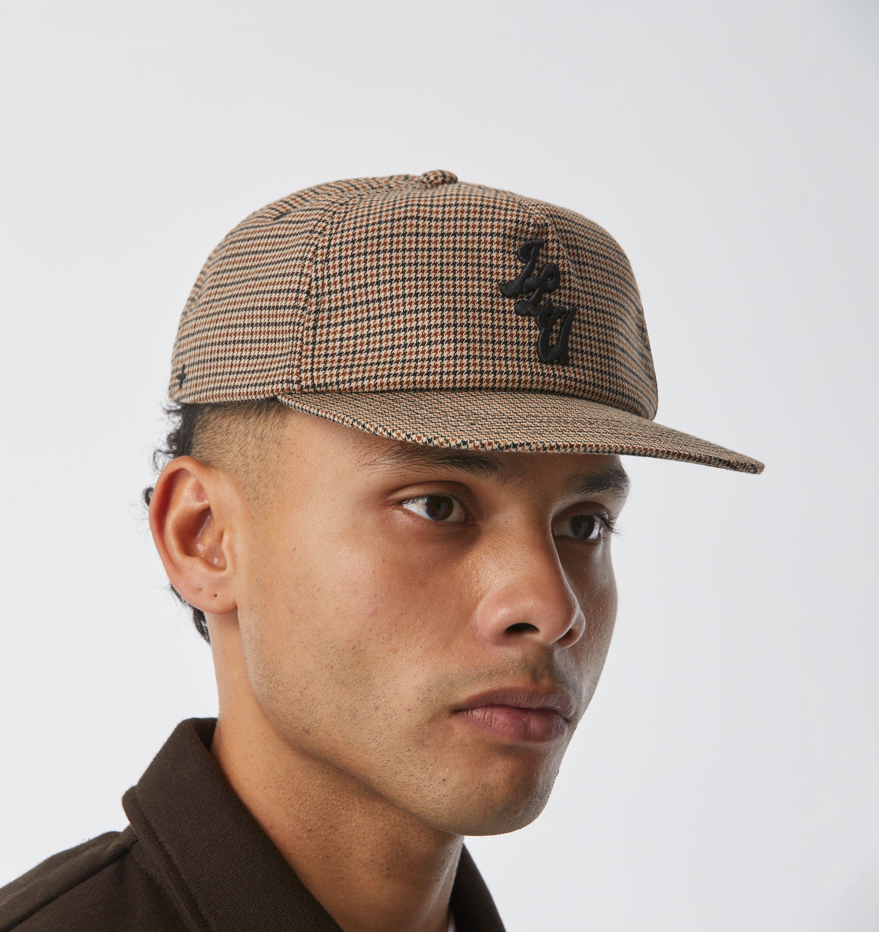 Check Ryder Cap - Brown Check