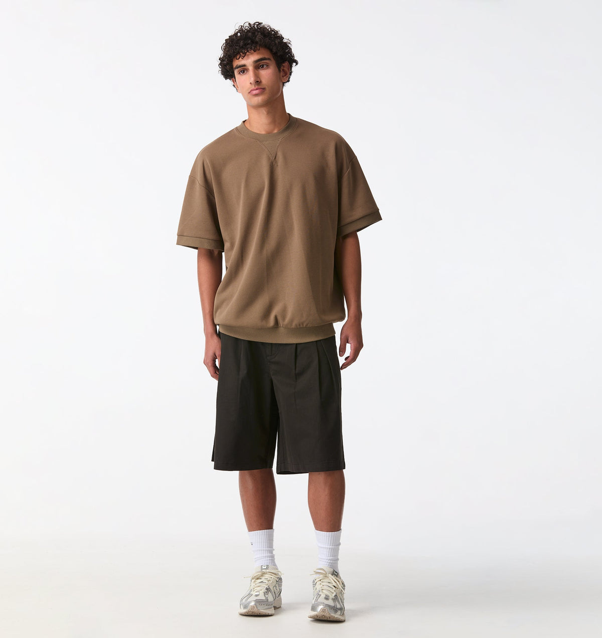 Heavy Cuff Box Tee - Elk