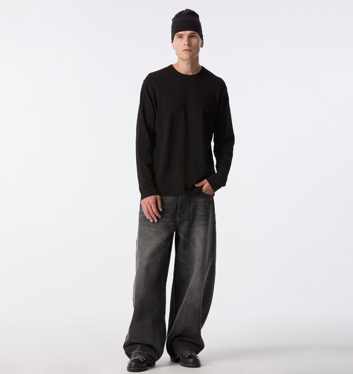 Heavy LS Tee - Black