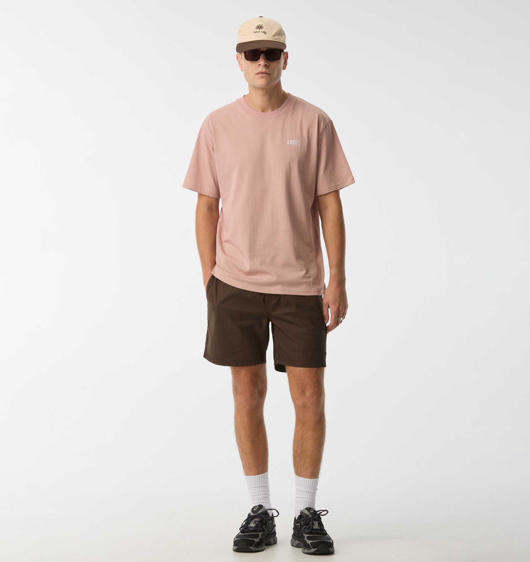 Amour Uniform Tee - Dusky Pink