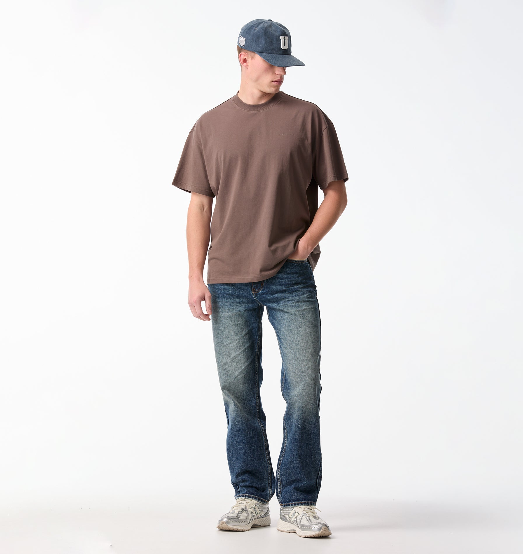 Box Tee 2.0 - Dusky Brown
