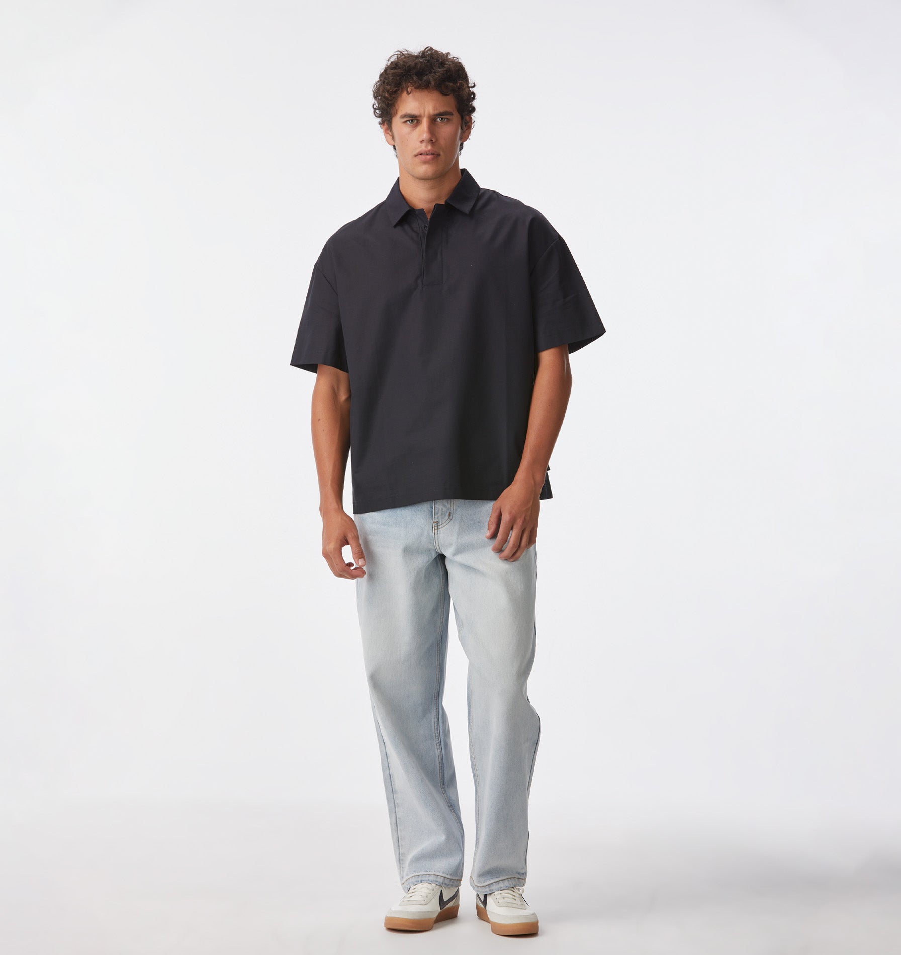 Logan SS Shirt - Dark Navy