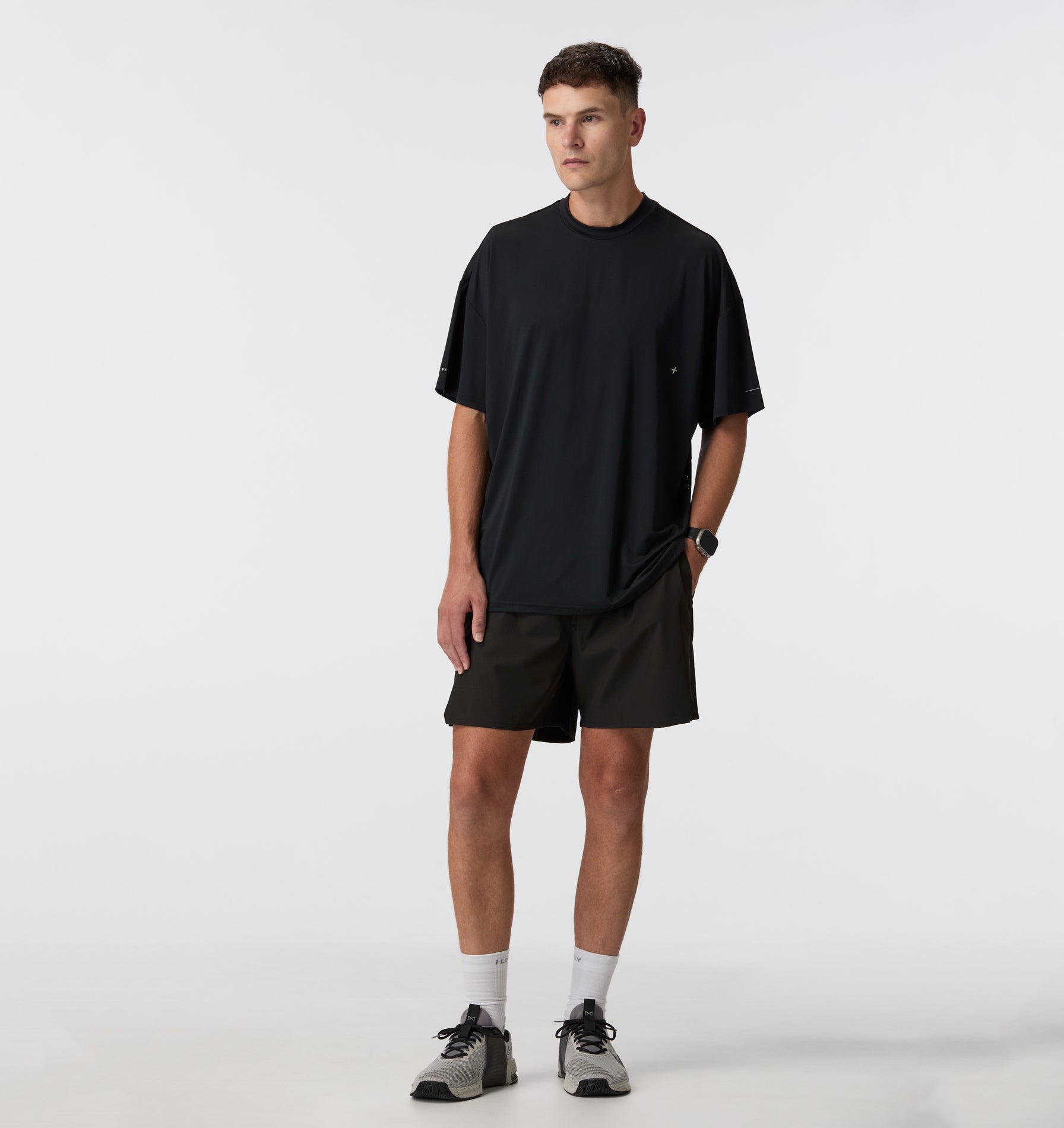 Active 5 Inch Short - Black