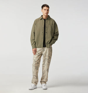 Canvas Overshirt - Washed Moss