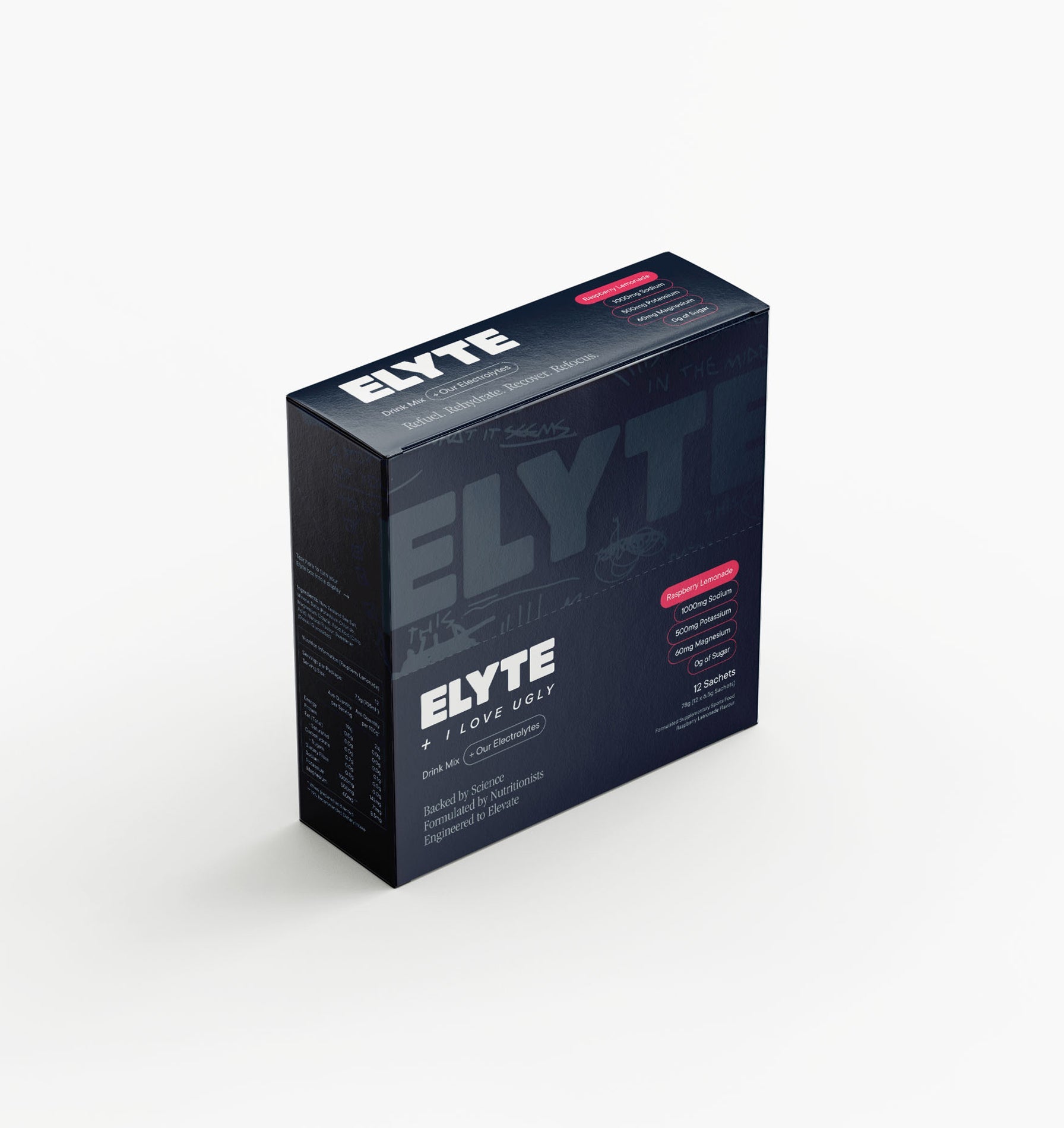 ILU X ELYTE - Raspberry Lemonade 12 Sachets