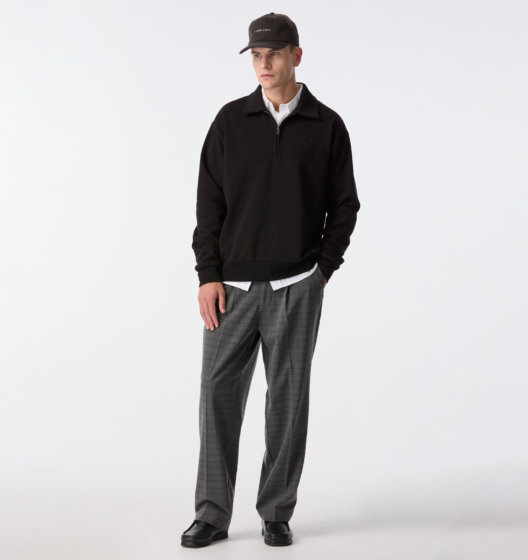 Winston Pant - Dark Grey Check