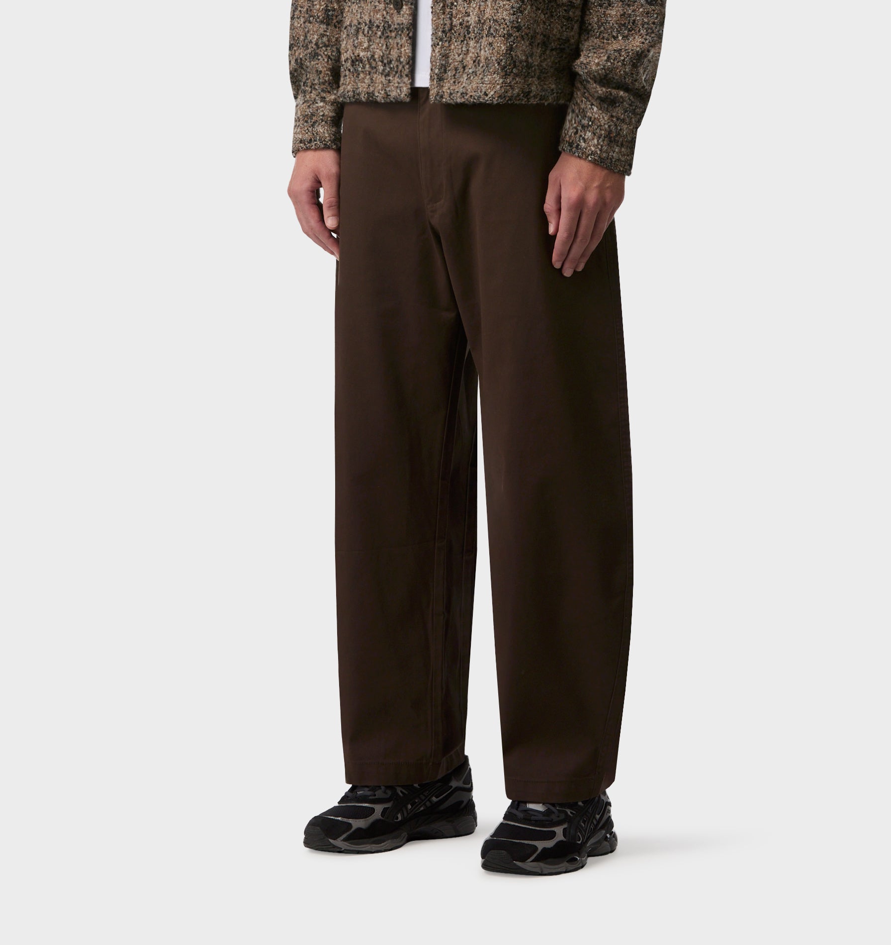 Barrel Leg Pant - Espresso