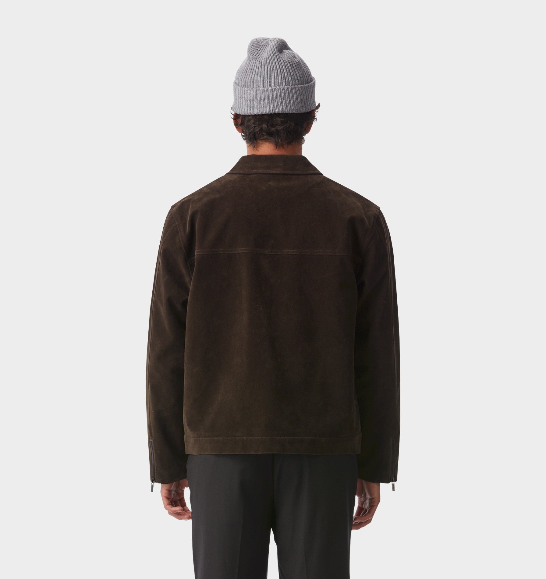 Mason Suede Jacket - Espresso