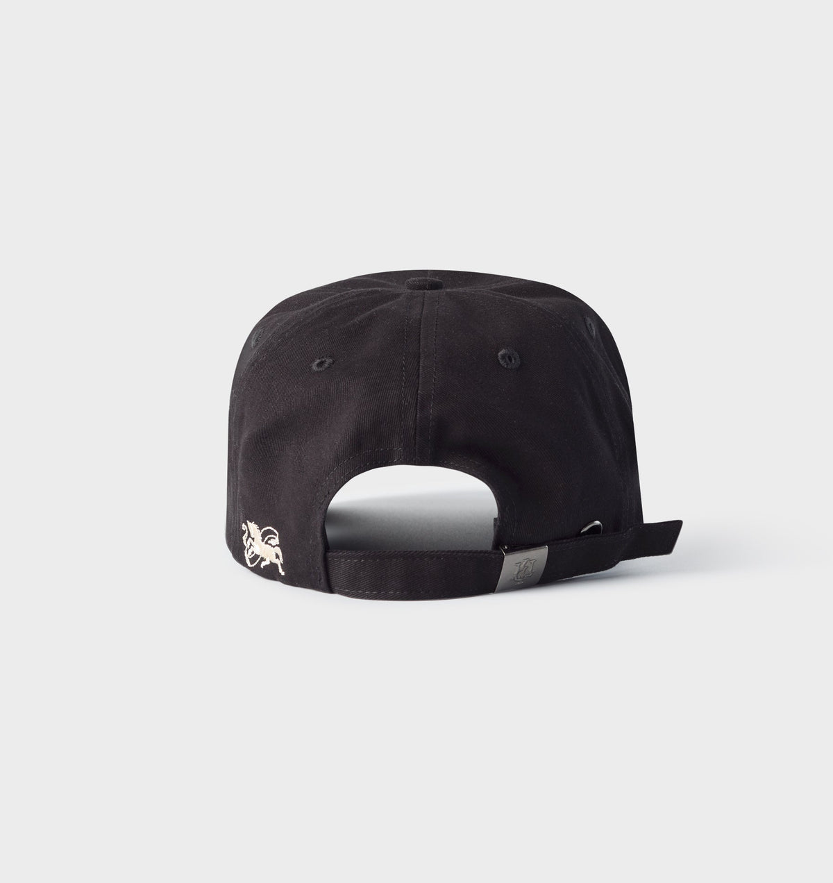Lennox Monogram Cap - Black