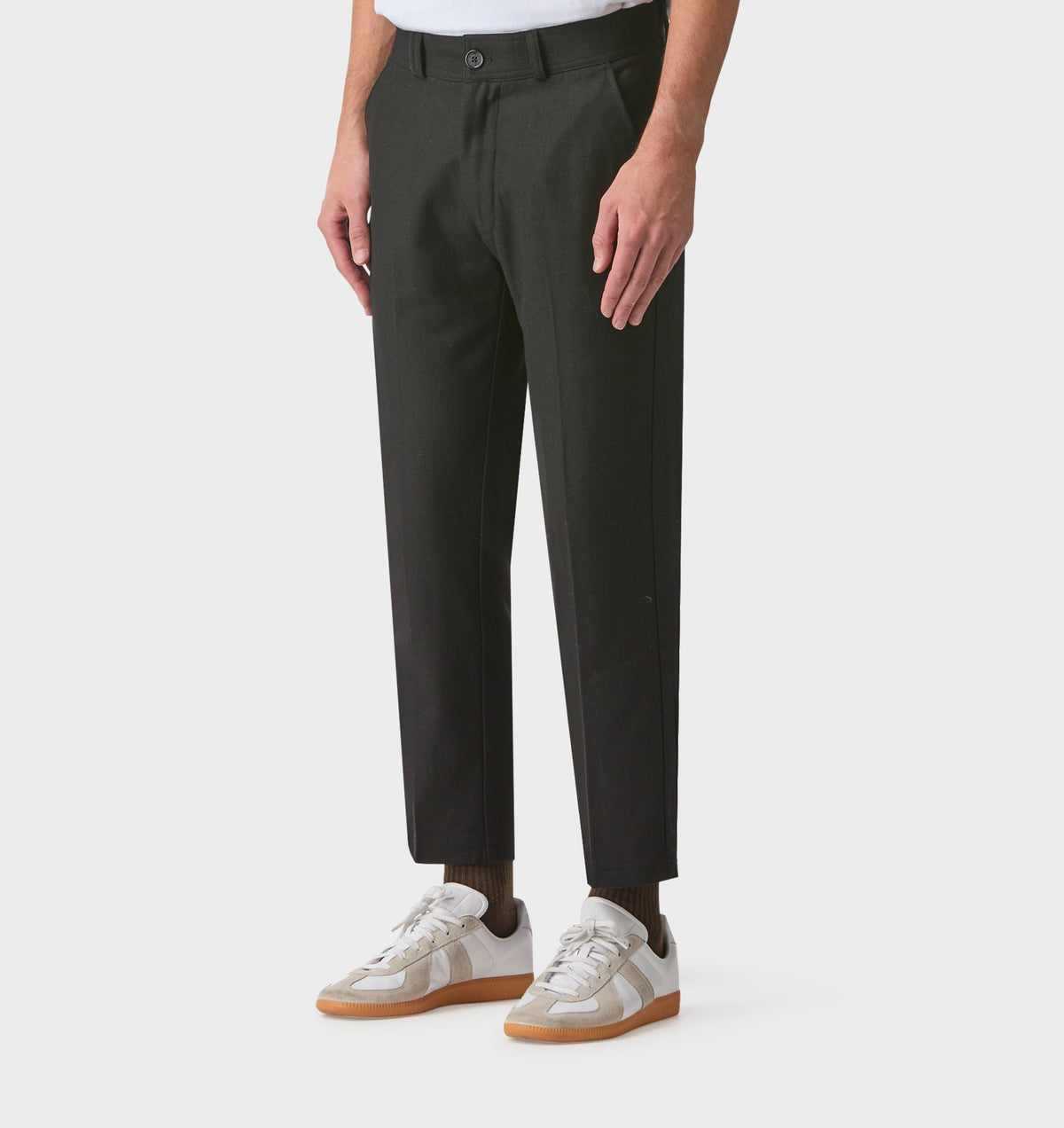Slim Kobe Pant - Regular - Black Wool