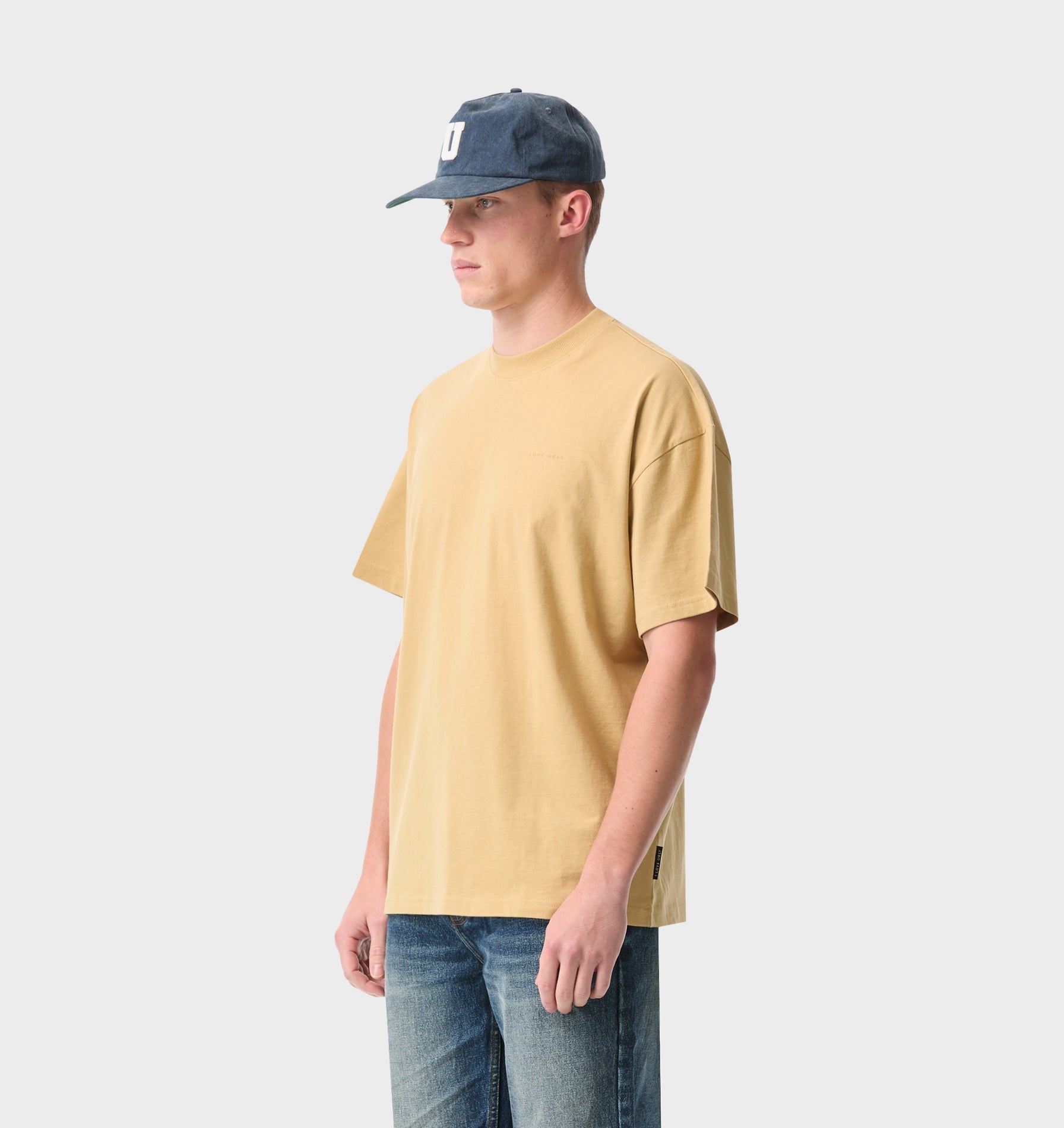 Box Tee 2.0 - Smokey Mustard