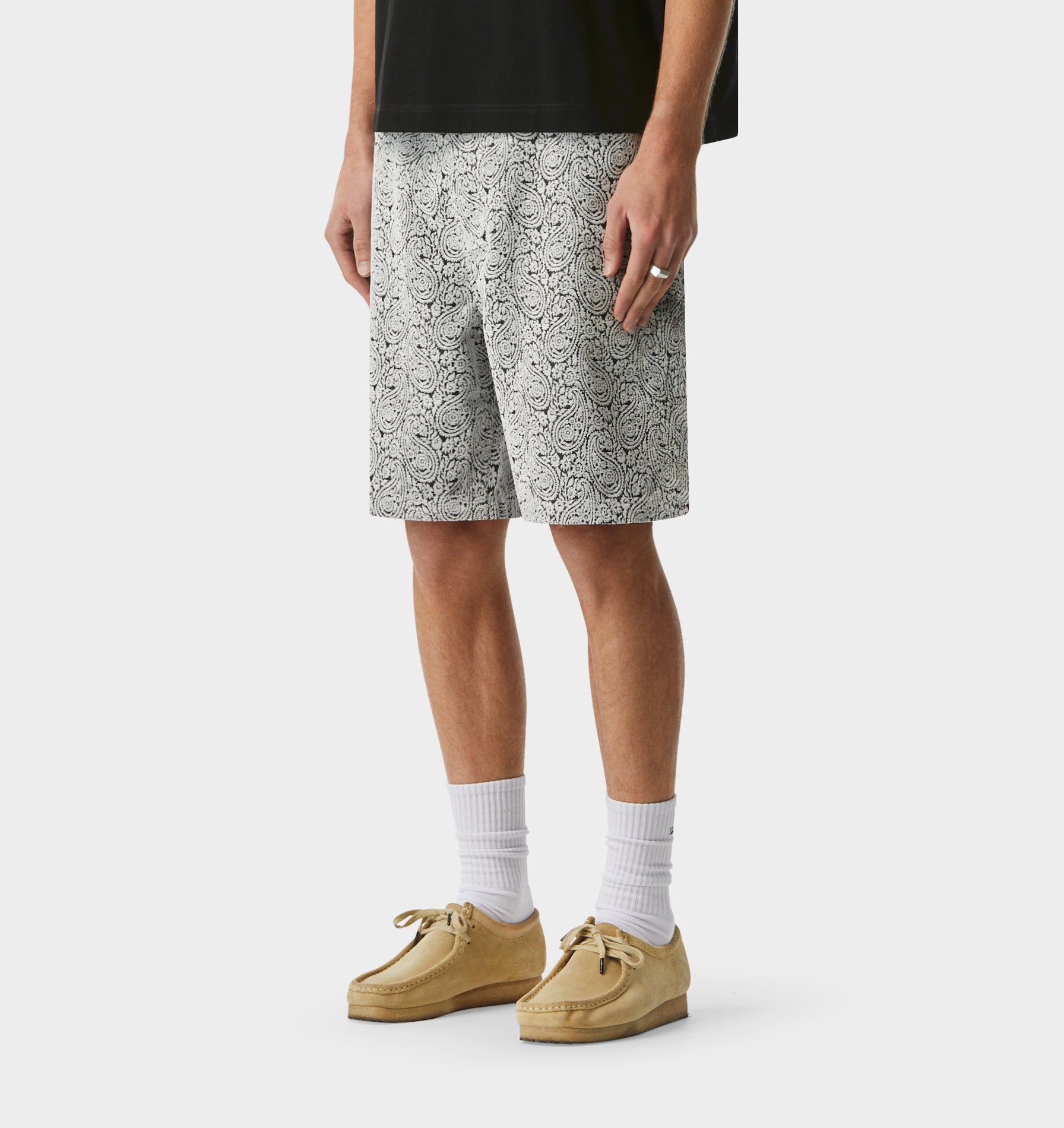 Clean Carpenter Short - Paisley