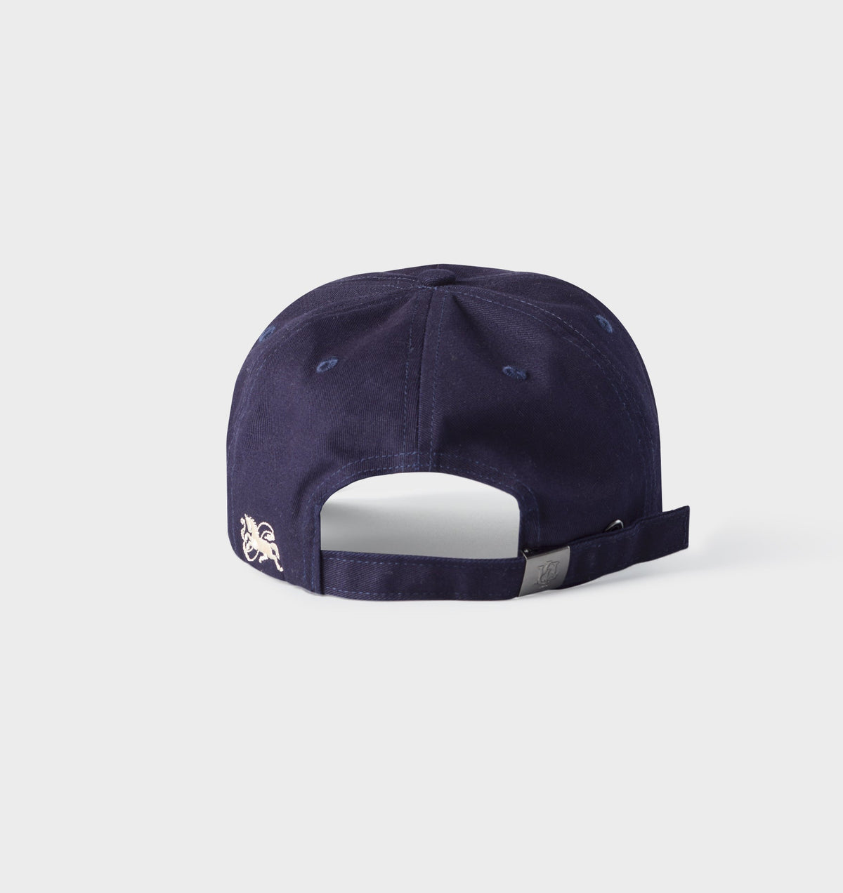 Lennox Monogram Cap - Navy