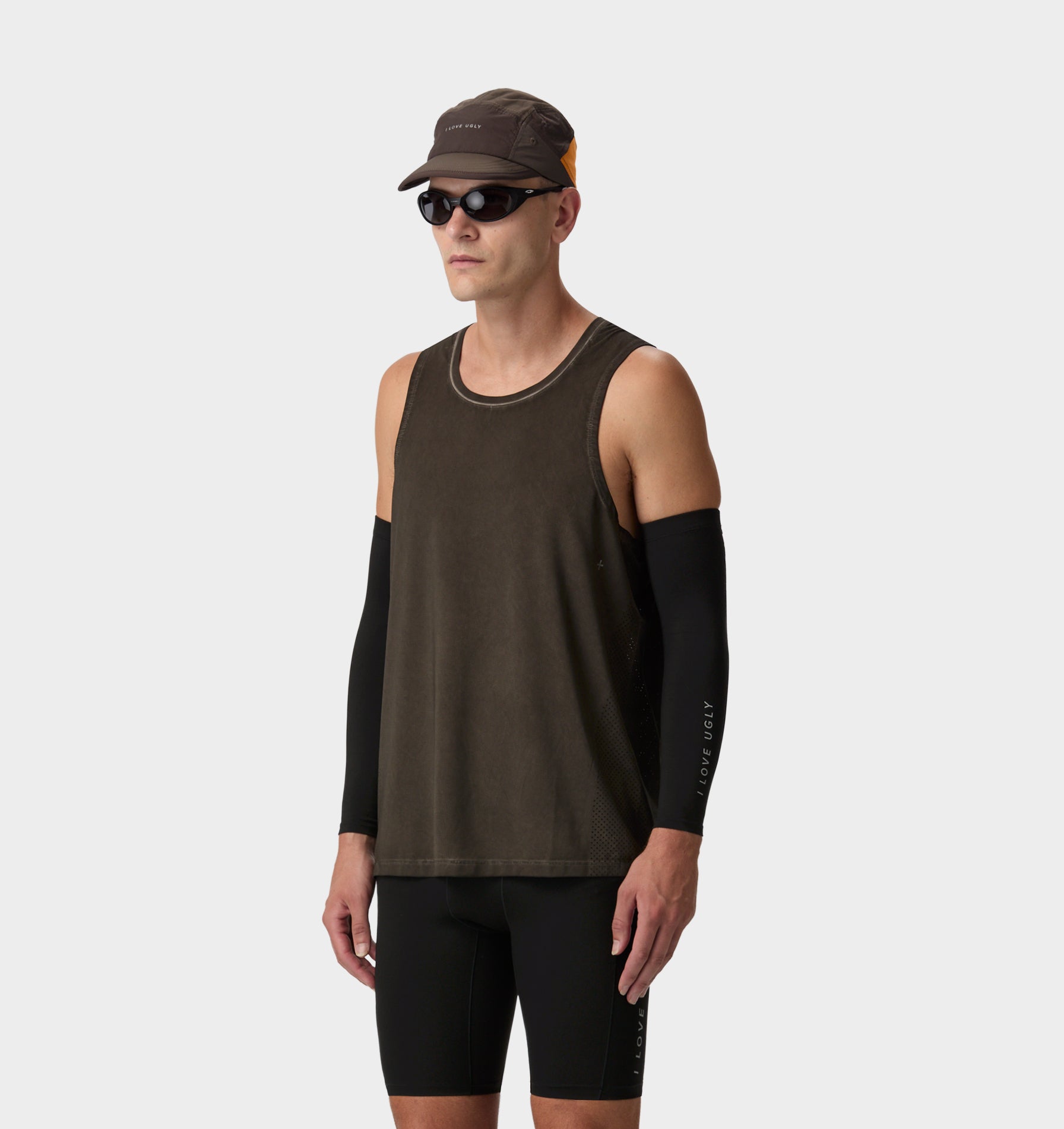 Active Singlet - Washed Espresso
