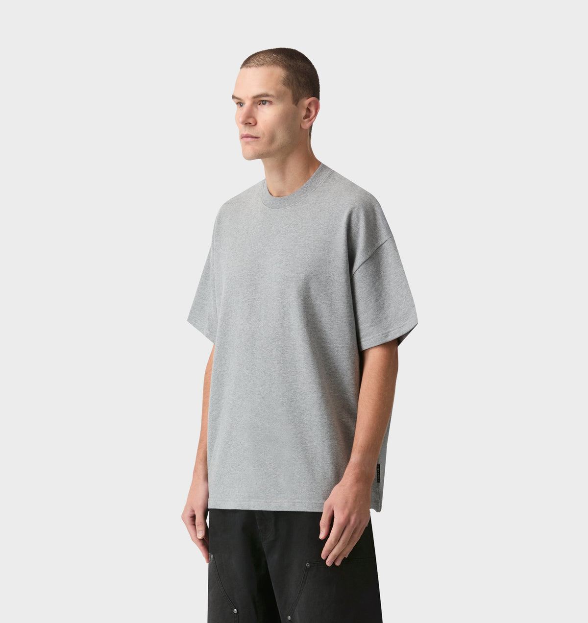 Heavy Box Tee 2.0 - Grey Marle