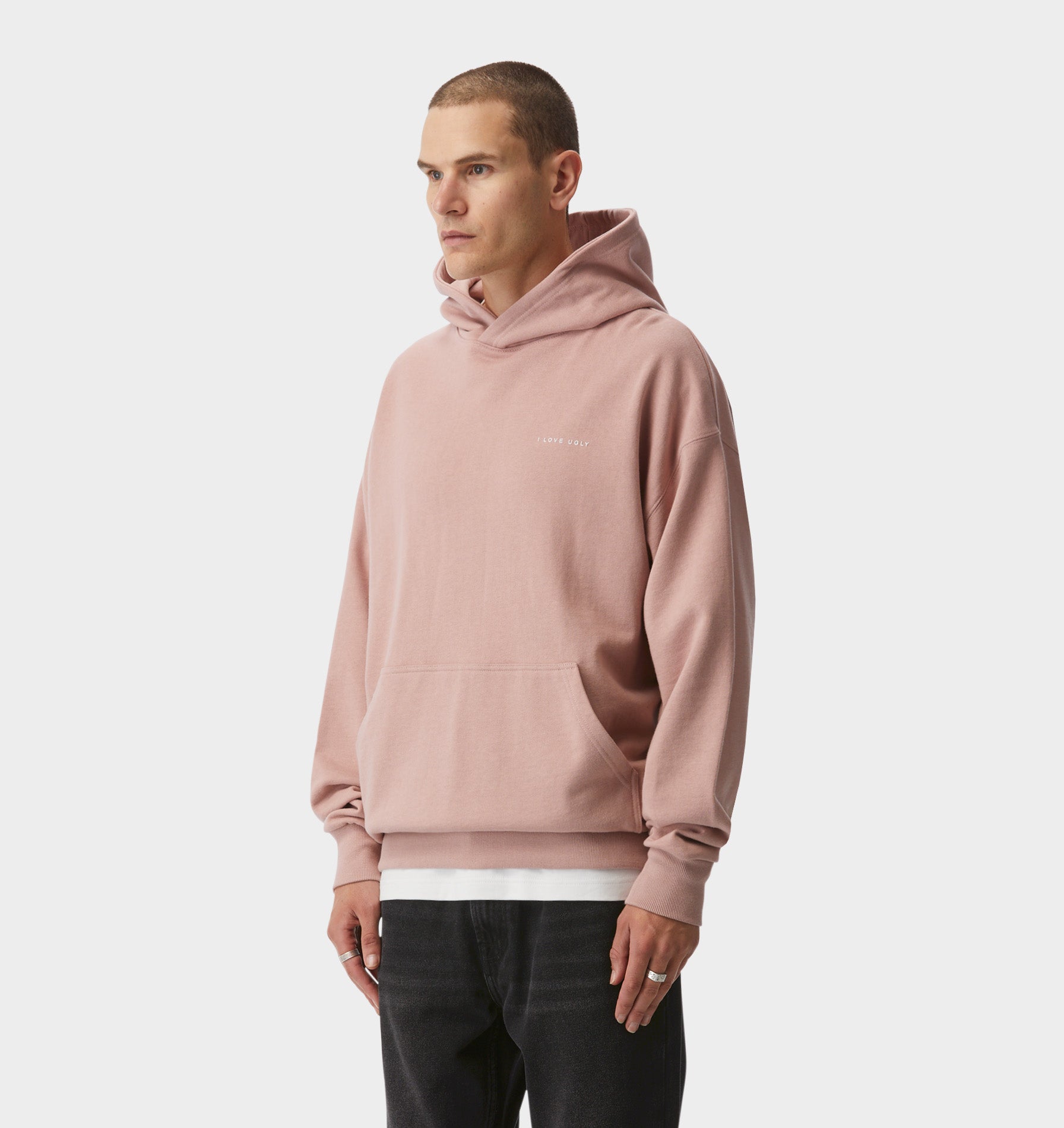 Box Hood - Dusky Pink