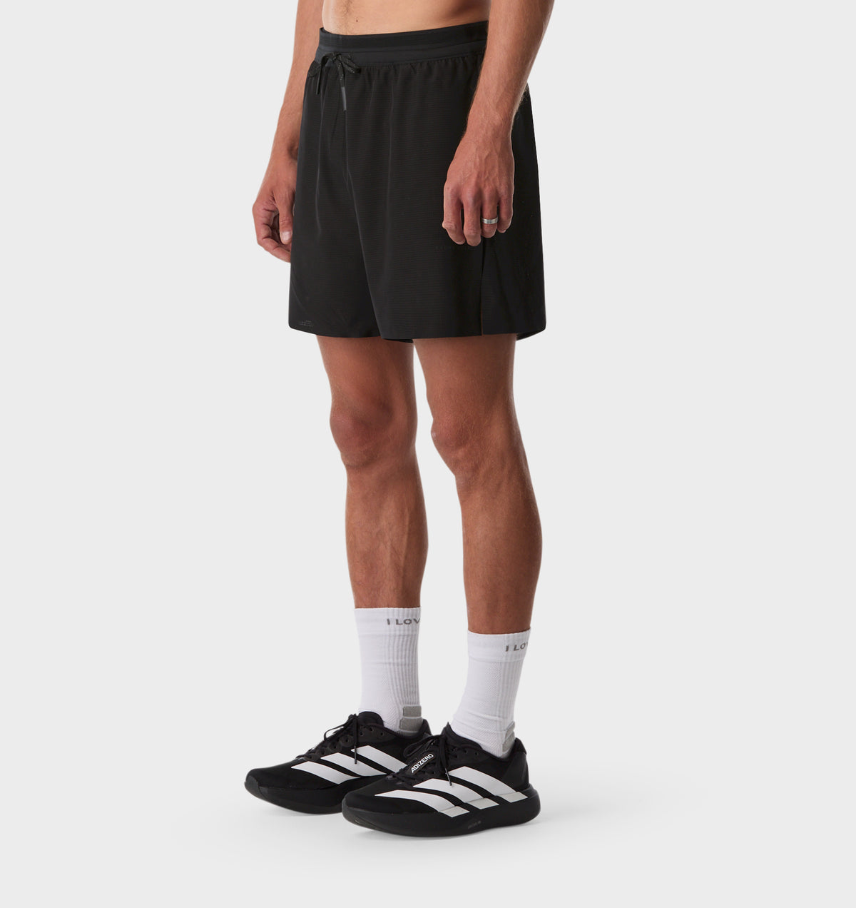 Active 4.5 Inch Run Short - Black