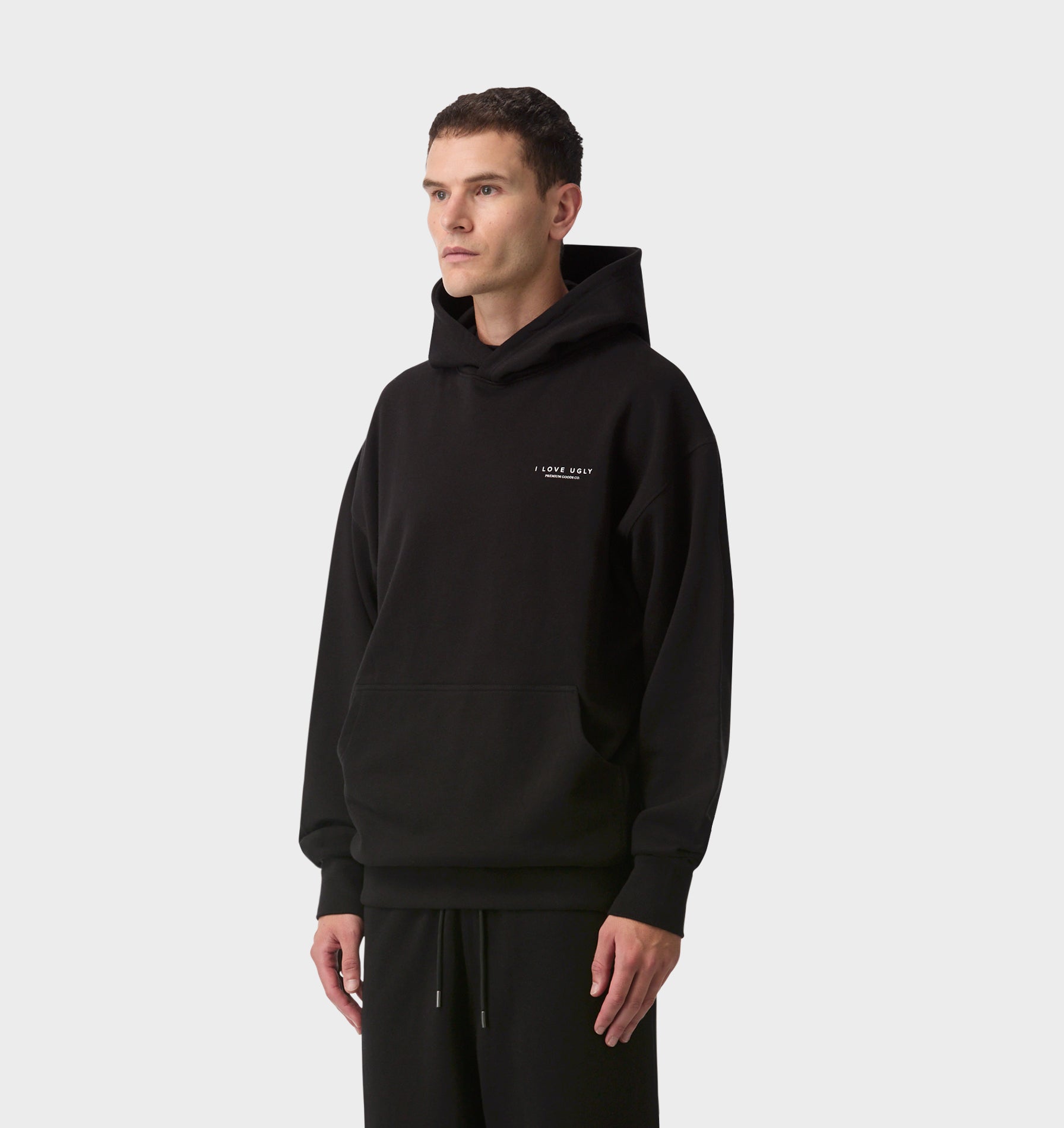 Logo Box Hood 2.0 - Black