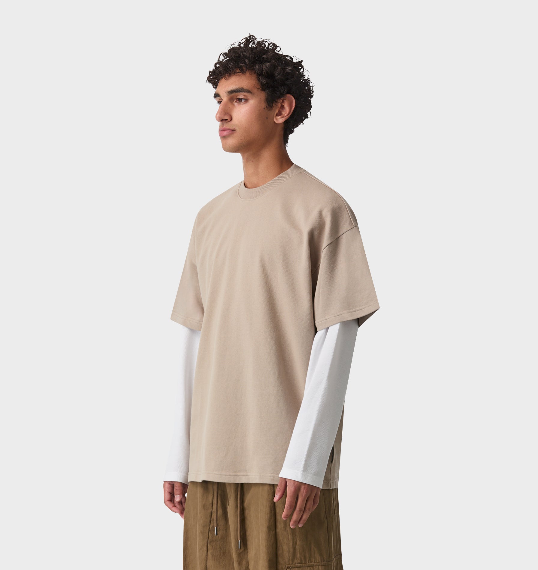 Heavy Box Tee 2.0 - Taupe