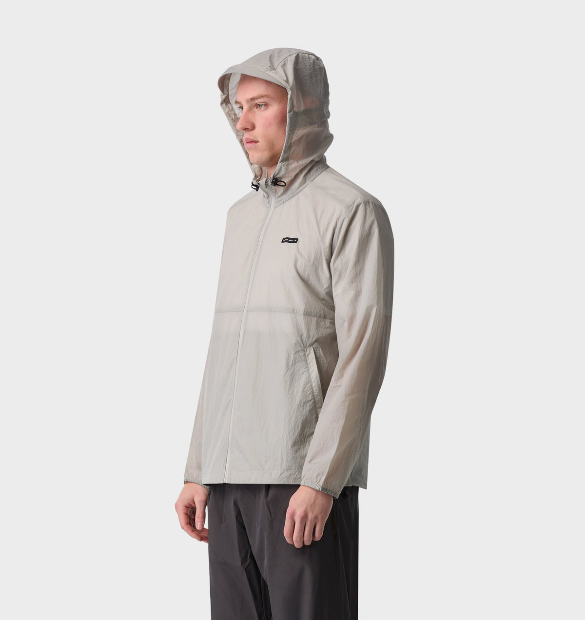 Zephyr Performance Windbreaker - Light grey