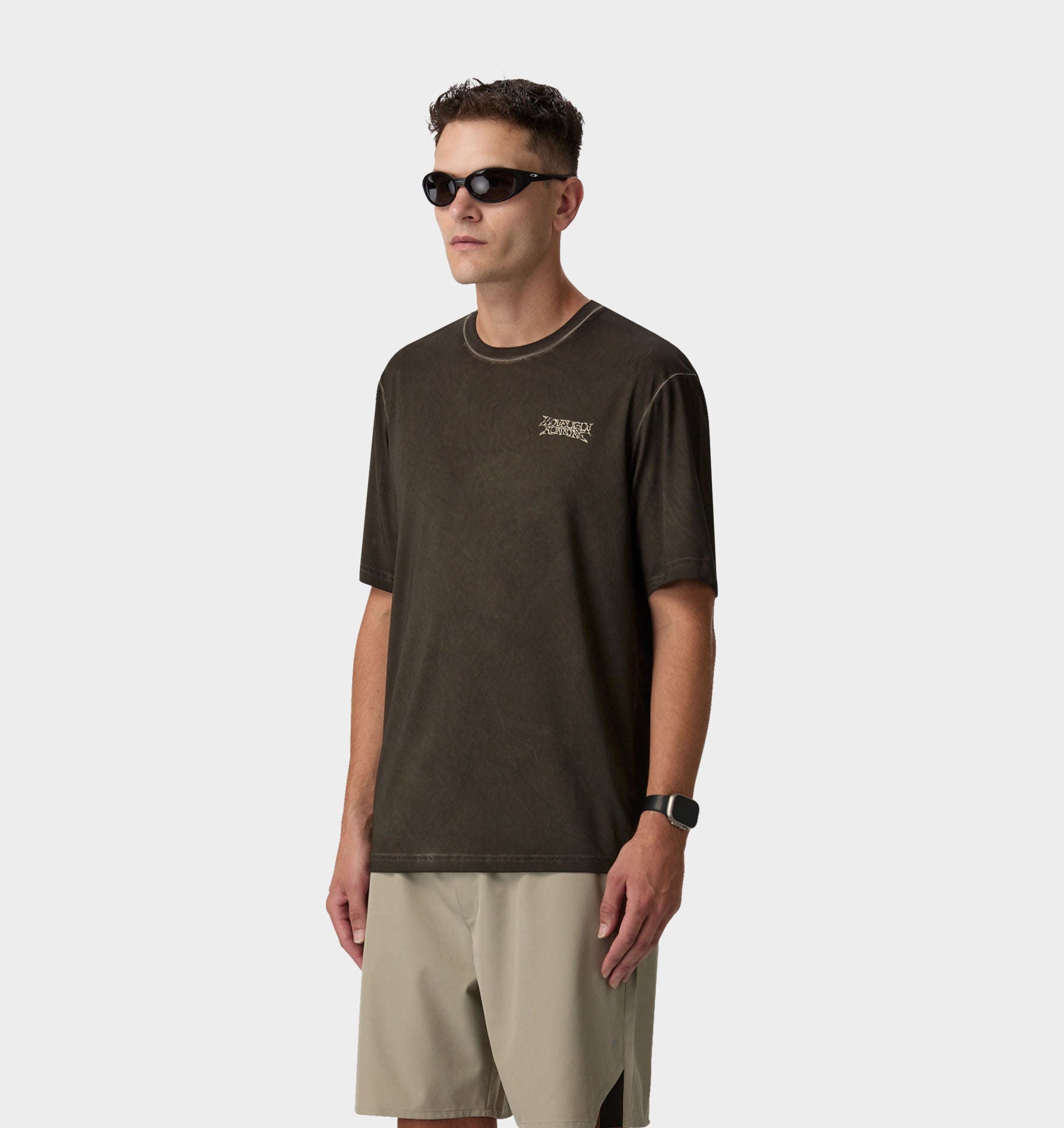 Liquified Active Classic Tee - Washed Espresso