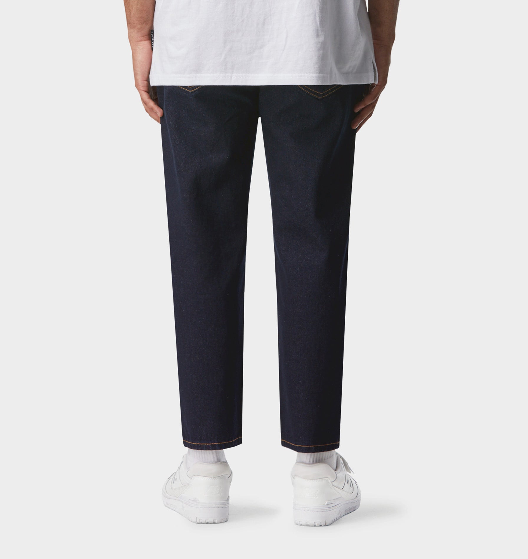 Cropped 90s Denim - Deep Indigo