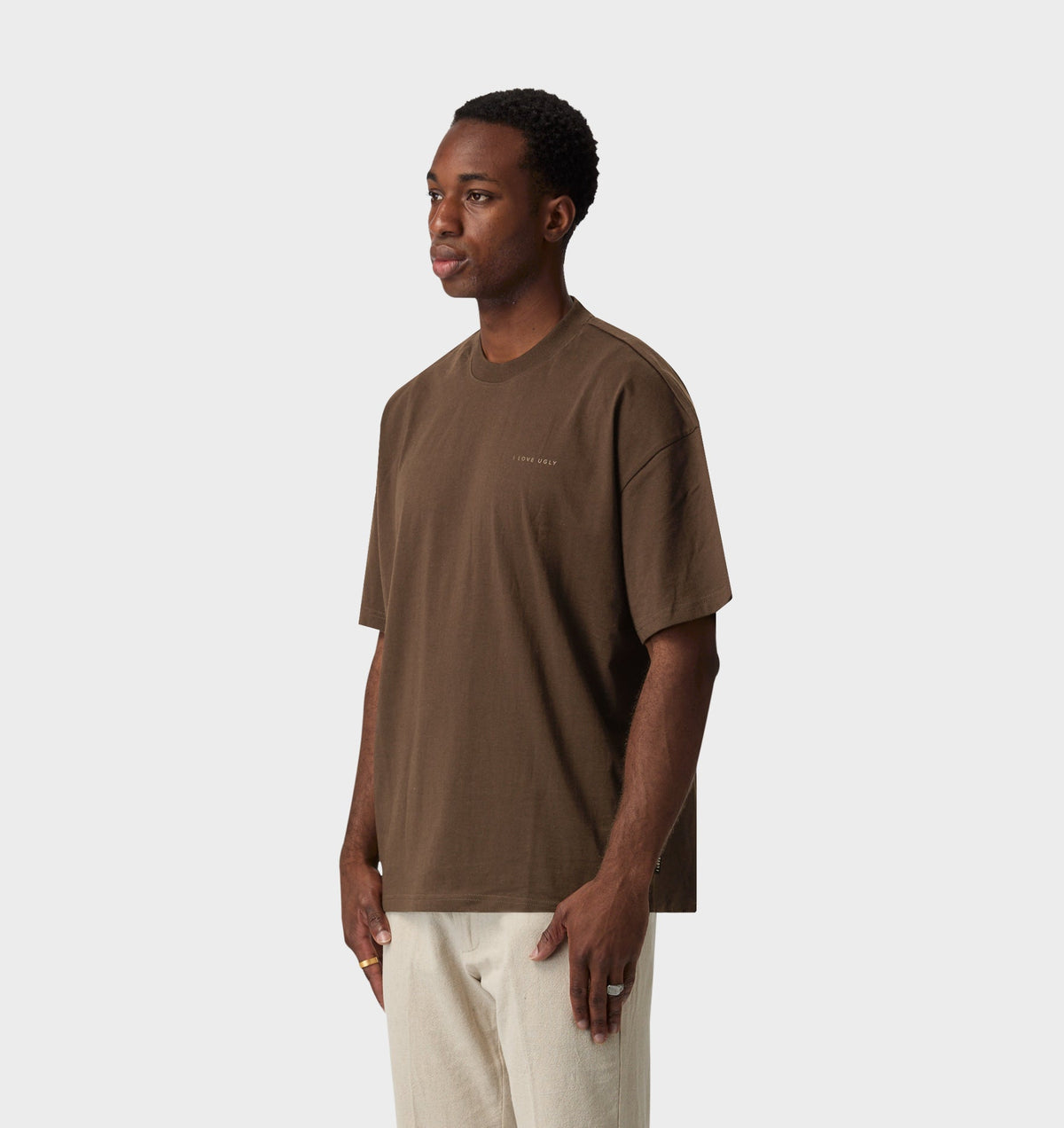 Box Tee 2.0 - Fossil Brown