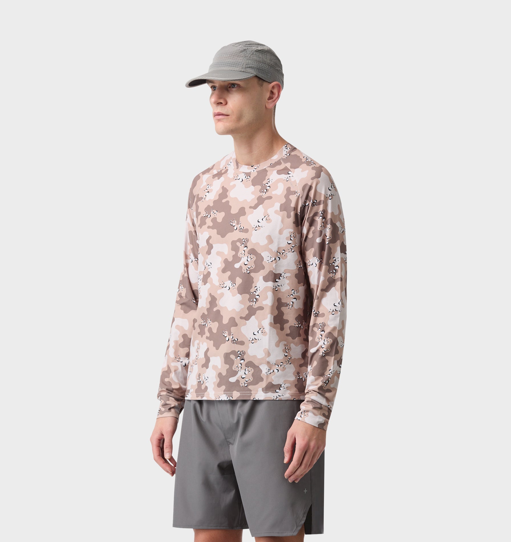Waffle Thermal LS - Desert Camo