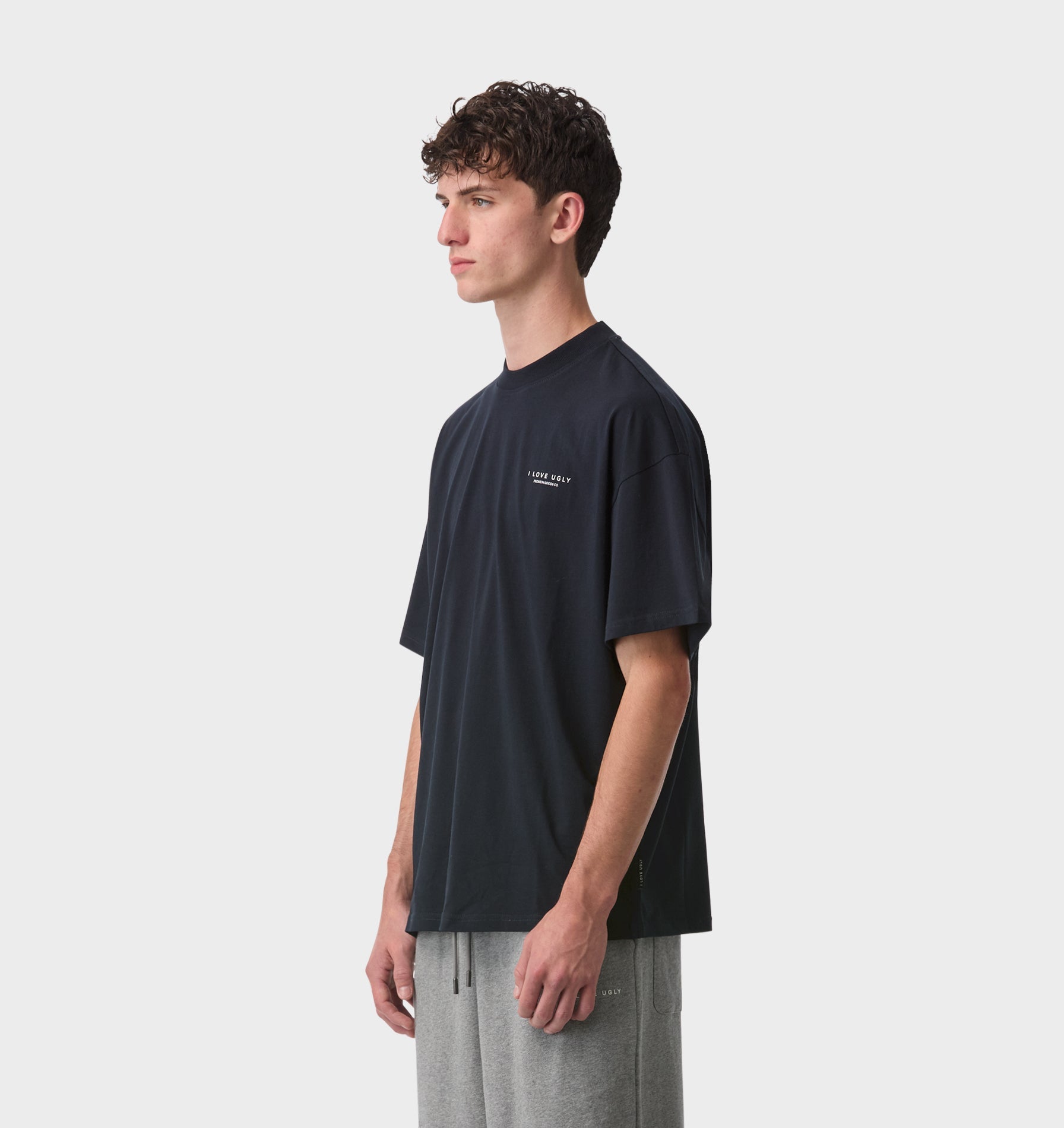 Logo Box Tee 2.0 - Midnight Navy