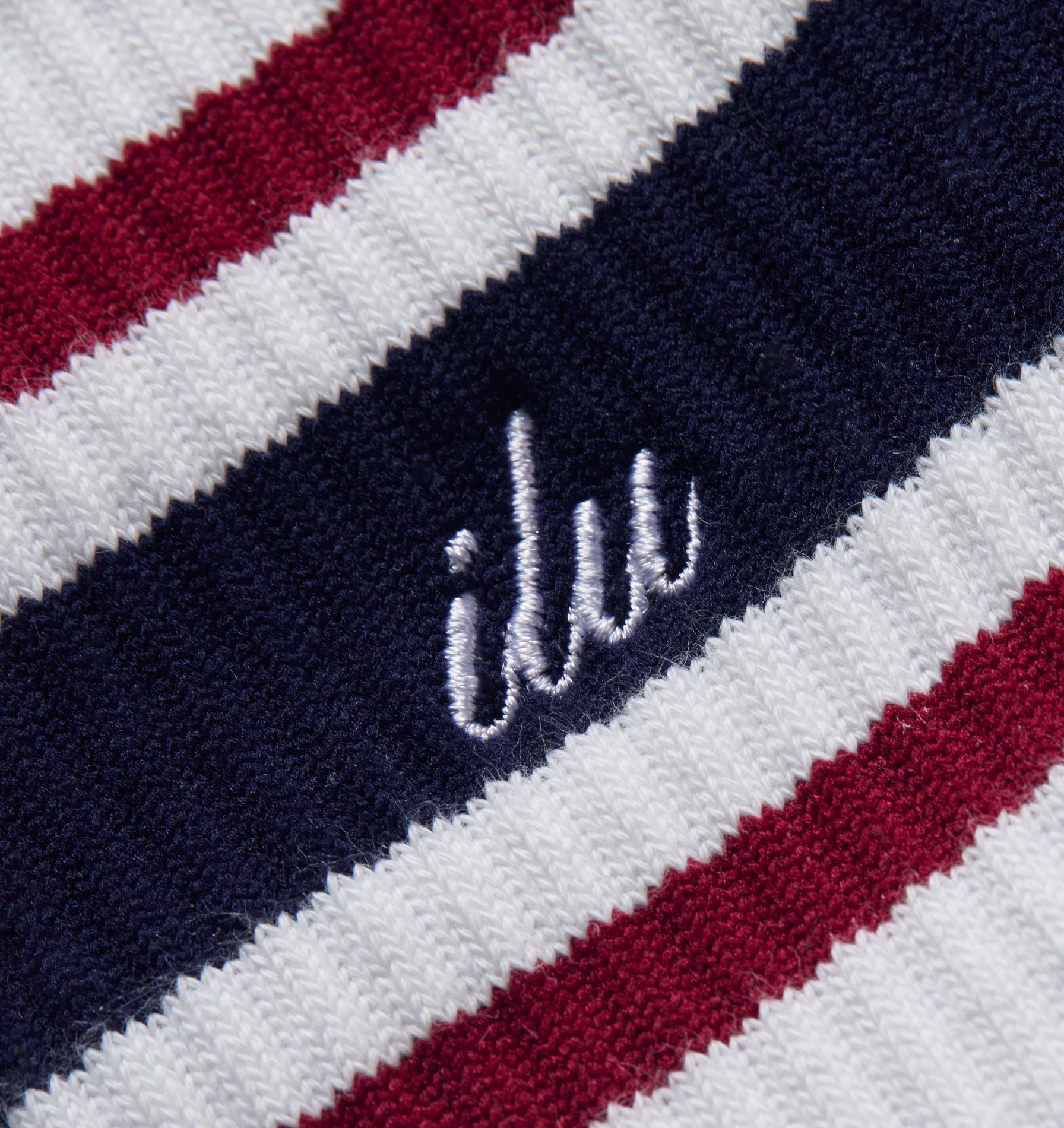 Tottenham Sock - Glacier/Red Wine