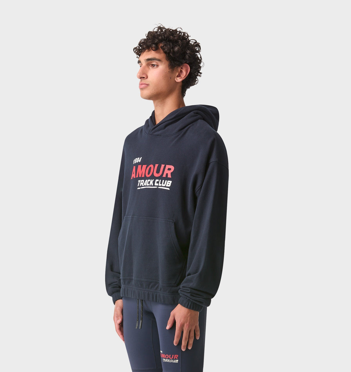 Track Club Active Hood - Midnight Navy