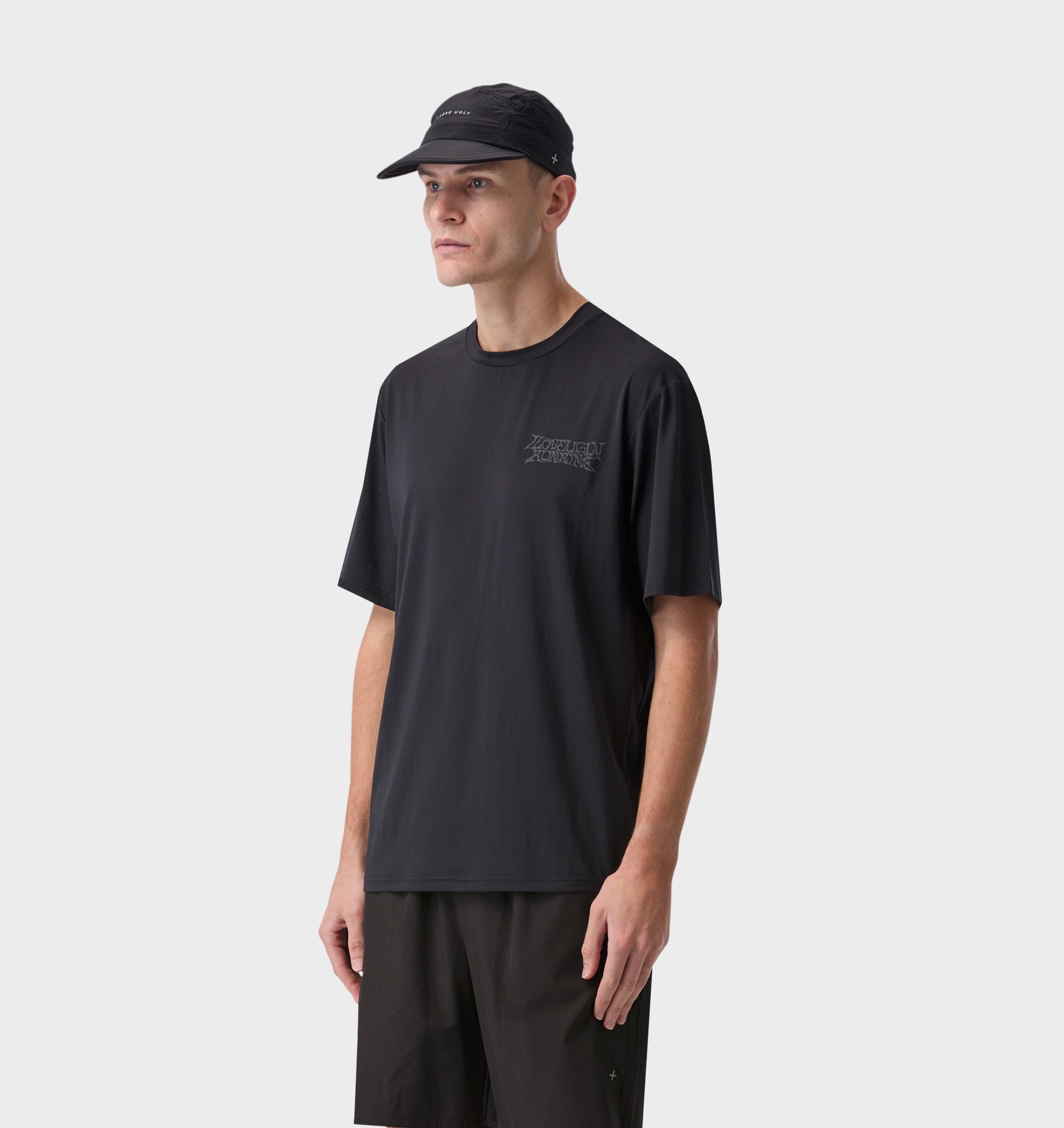 Liquified Active Classic Tee - Black Reflective