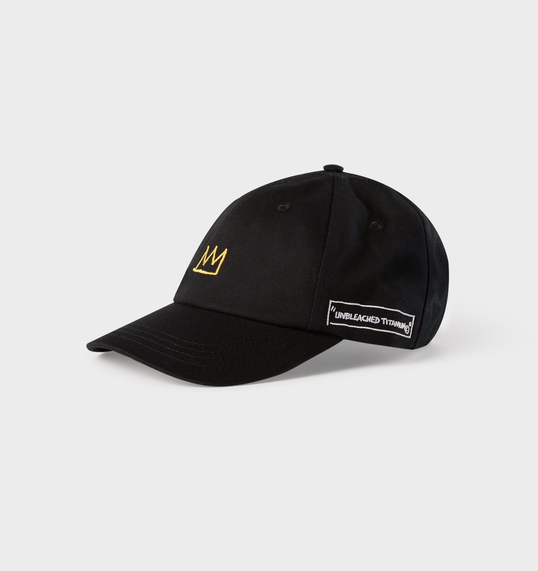 Basquiat Crown Cap - Black