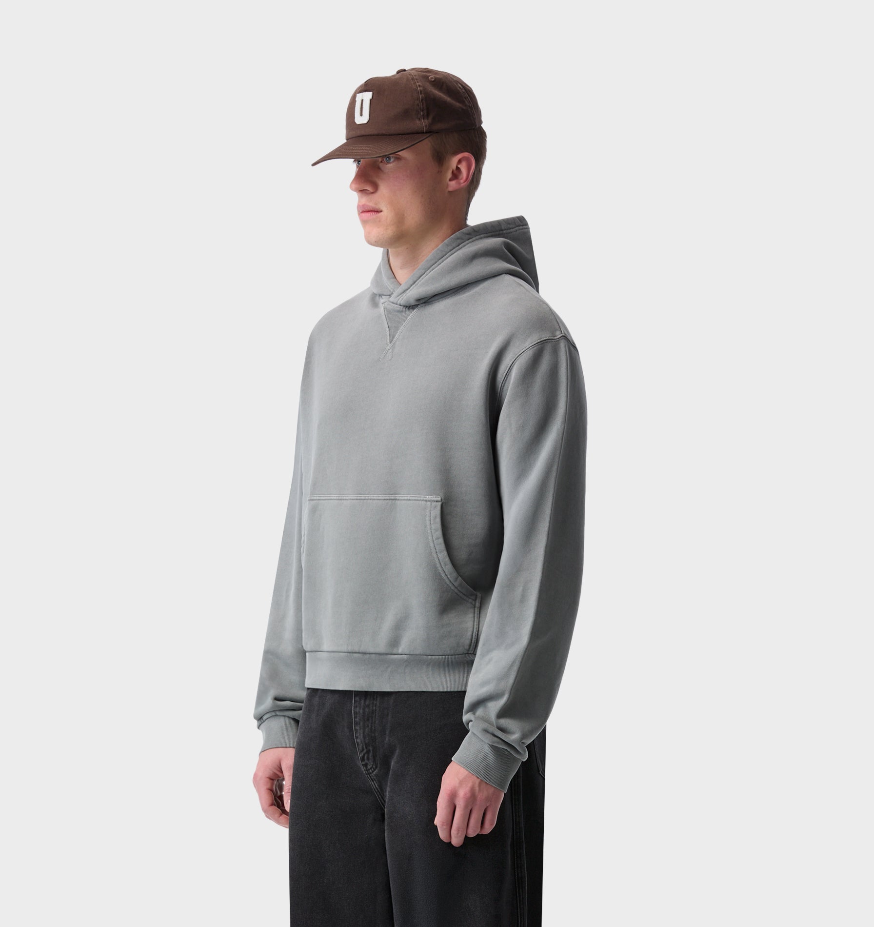 Mini Hood - Washed Grey