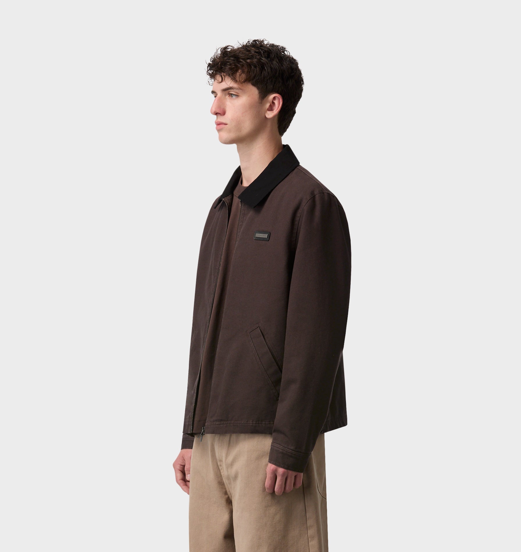 Dayton Canvas Jacket - Espresso