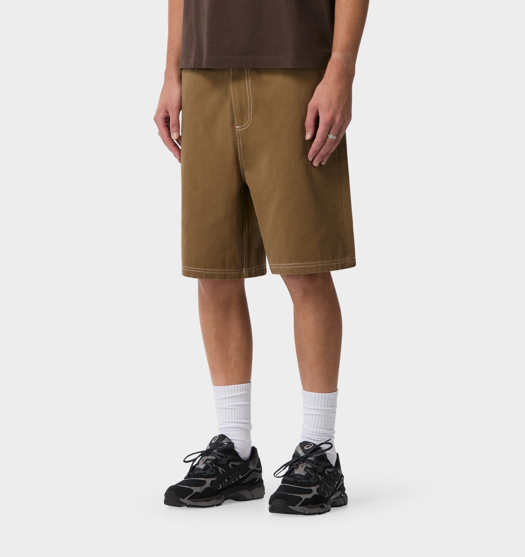 Canvas Clean Carpenter Short - Walnut