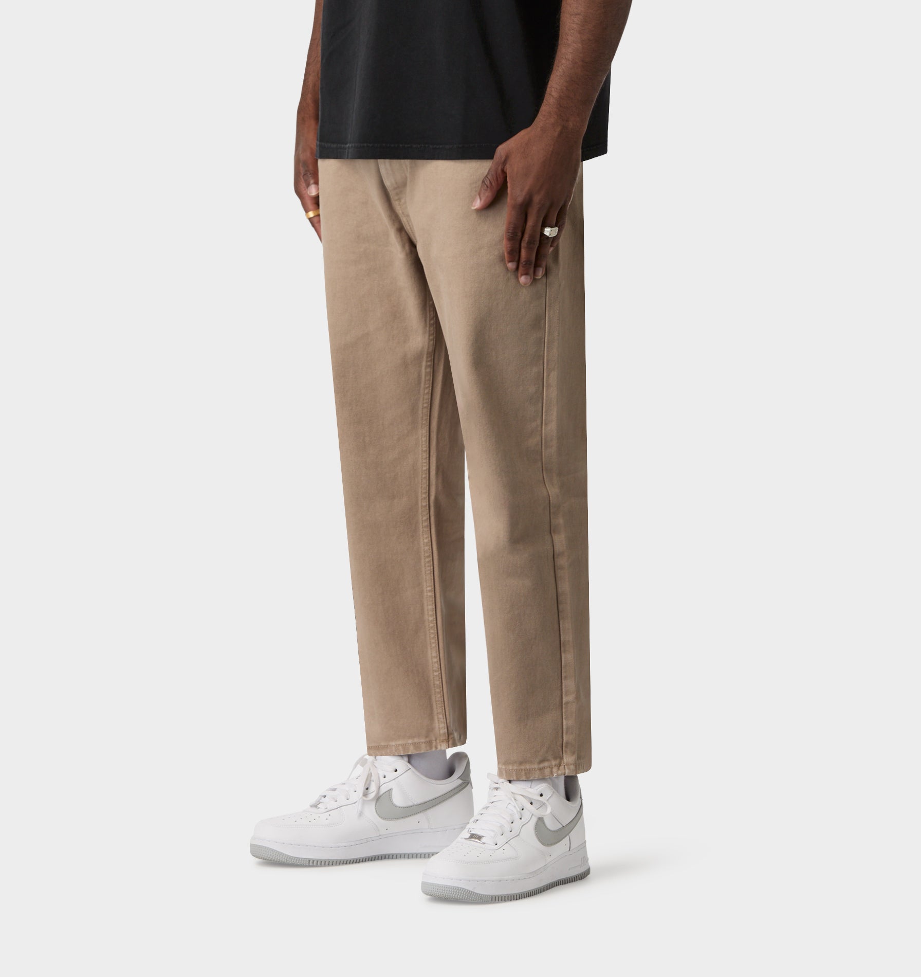 Cropped 90s Denim - Vintage Sand