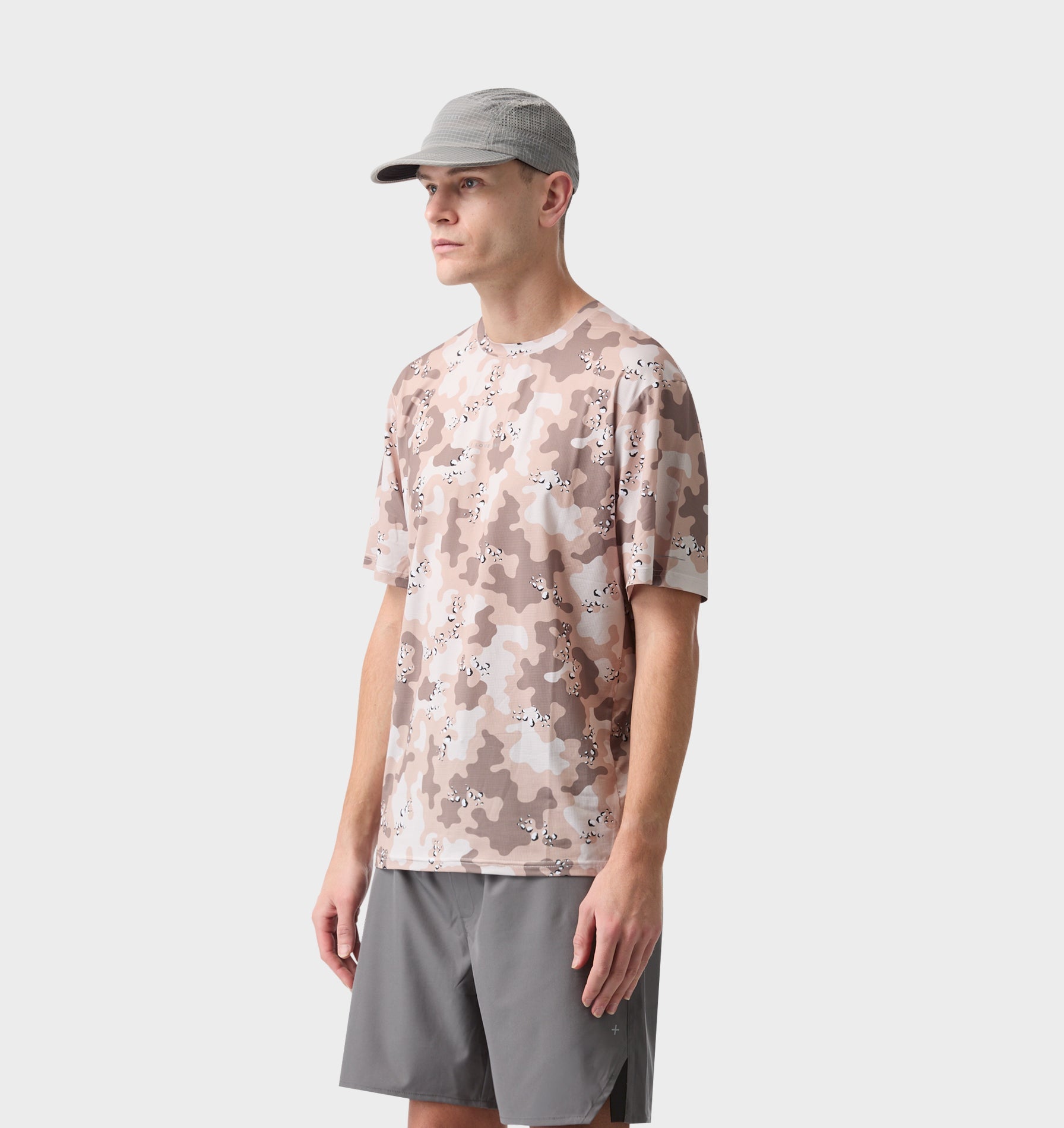 Active Classic Print Tee - Desert Camo